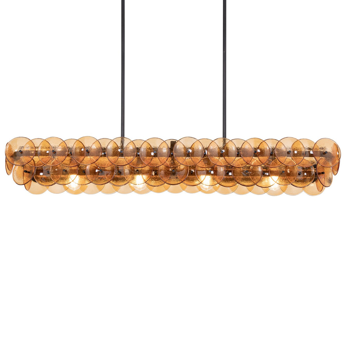 Lustre linéaire 4 lumières | Loren