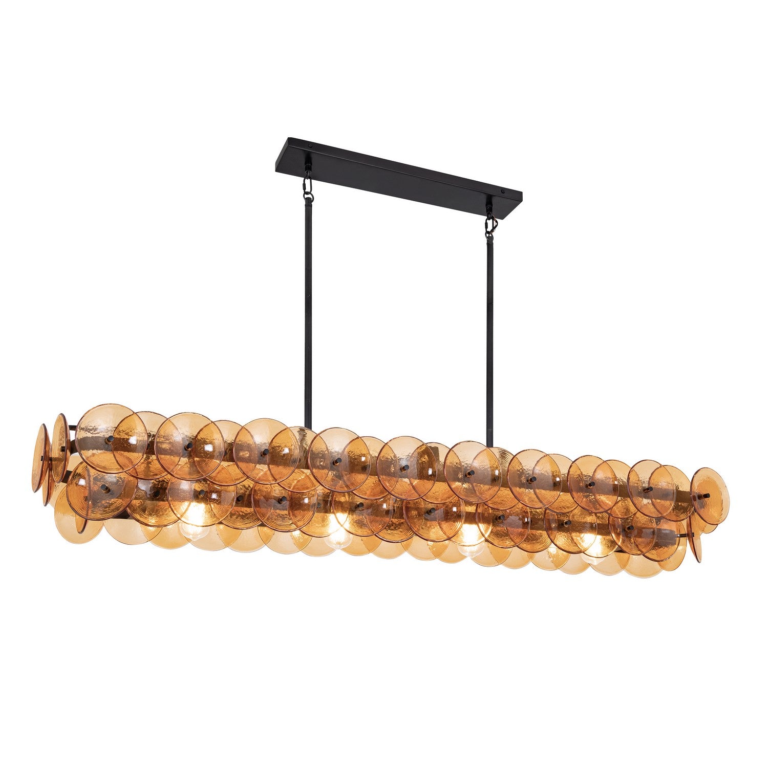 Lustre linéaire 4 lumières | Loren