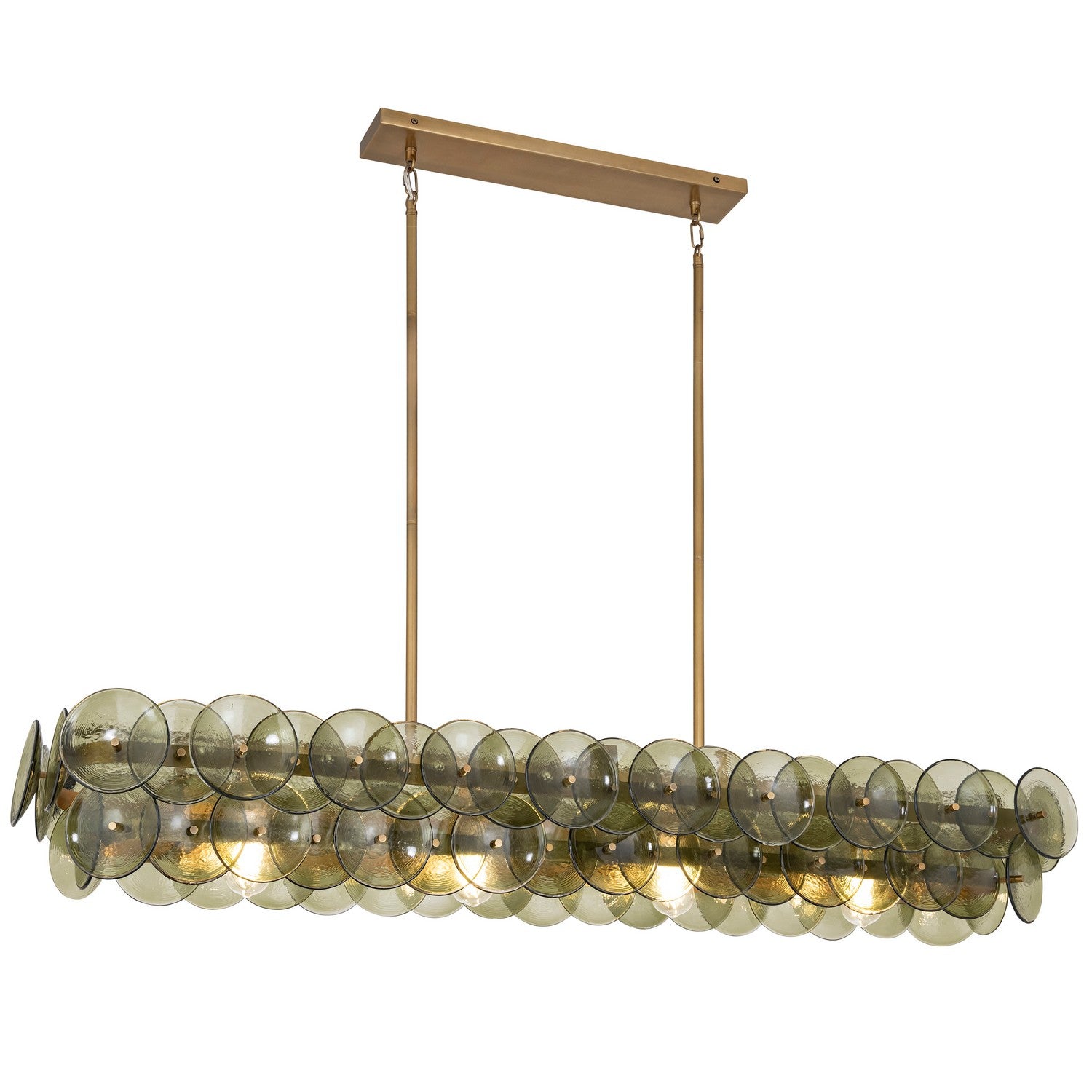 Lustre linéaire 4 lumières | Loren
