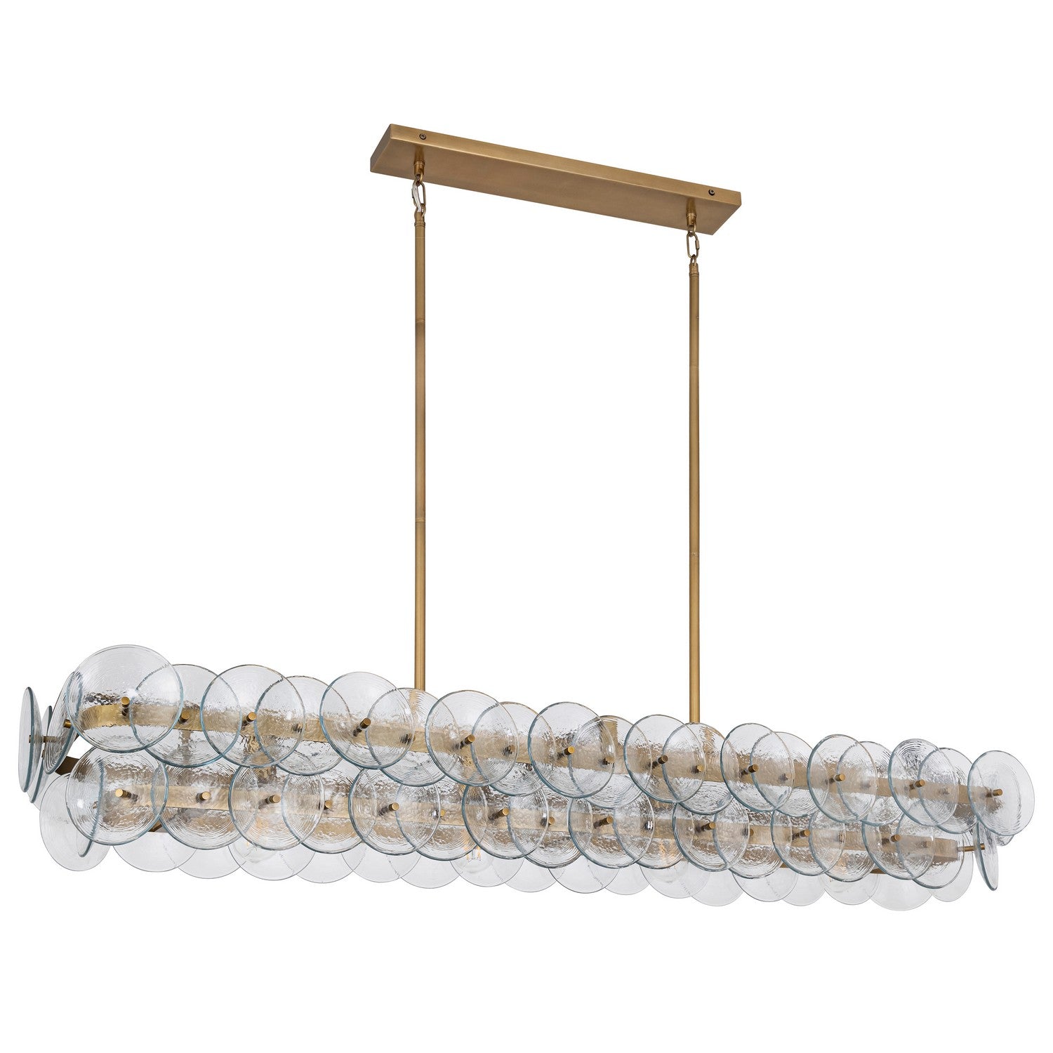 Lustre linéaire 4 lumières | Loren