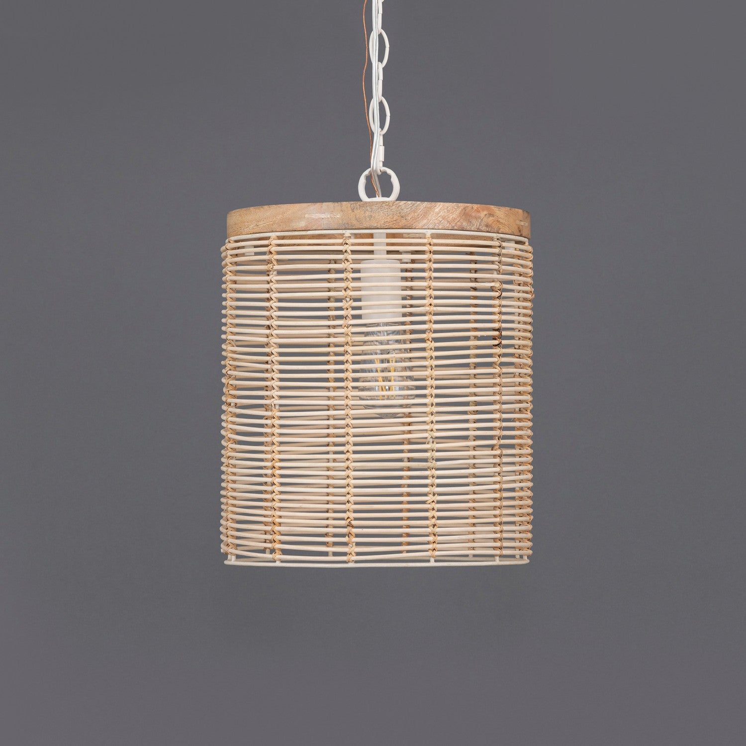 Suspension 1 lumière | Vannerie