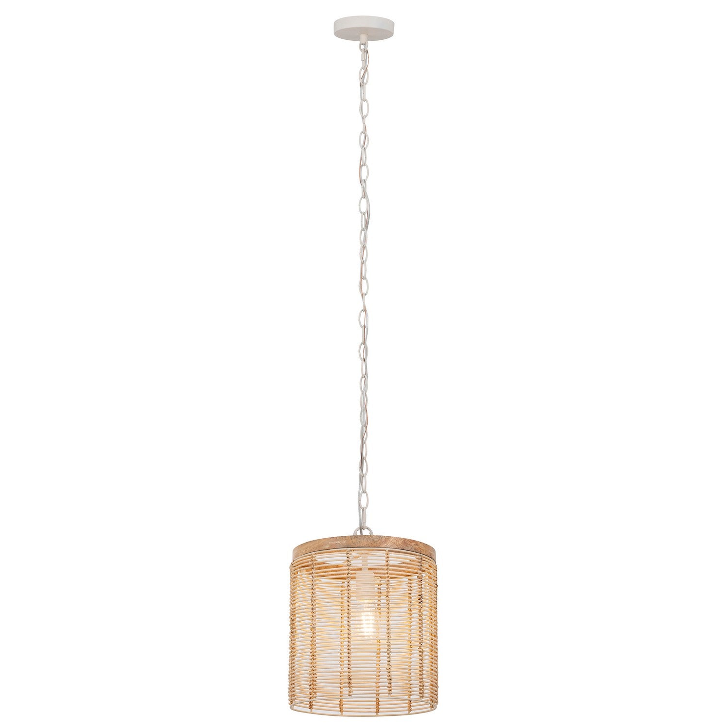 Suspension 1 lumière | Vannerie