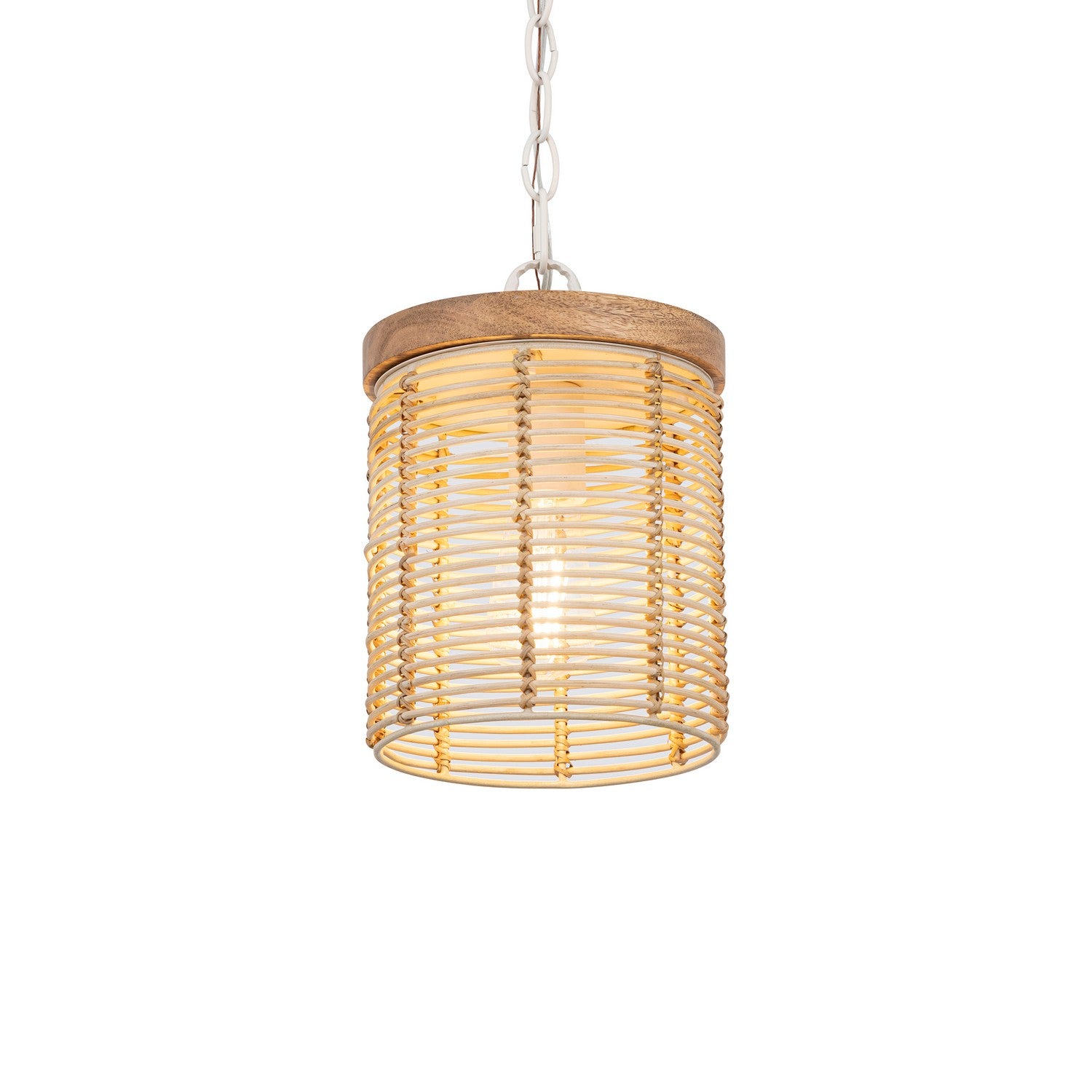 Suspension 1 lumière | Vannerie