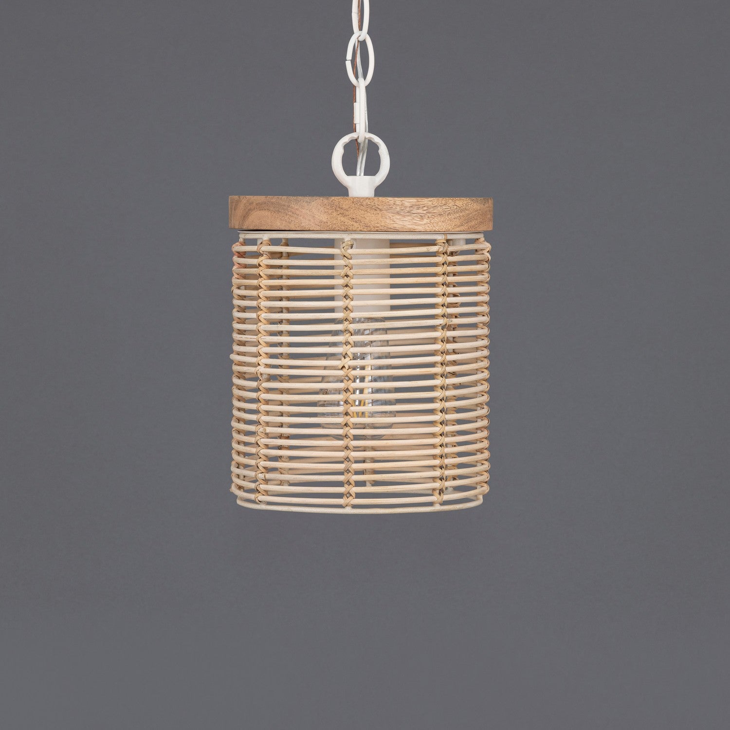 Suspension 1 lumière | Vannerie