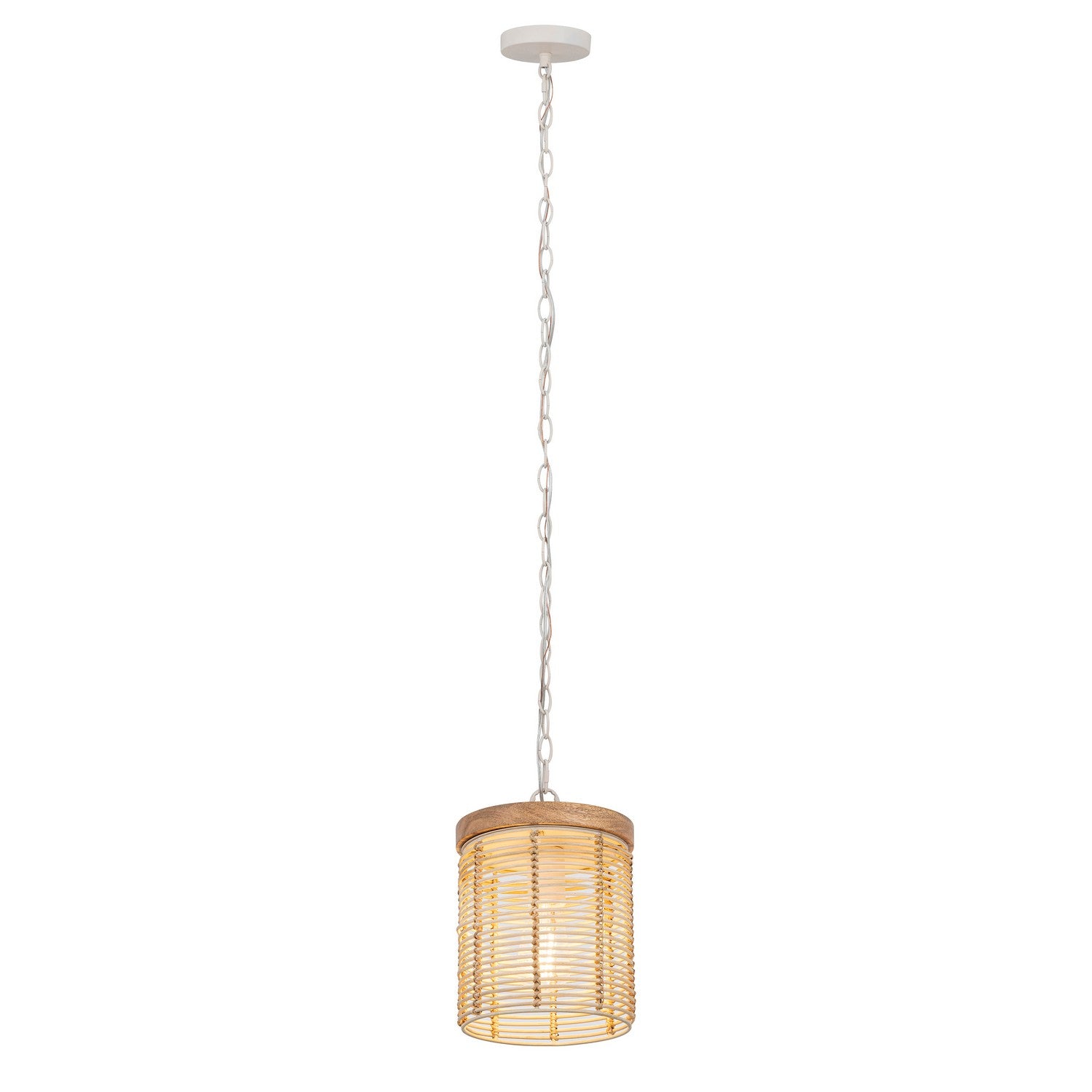 Suspension 1 lumière | Vannerie