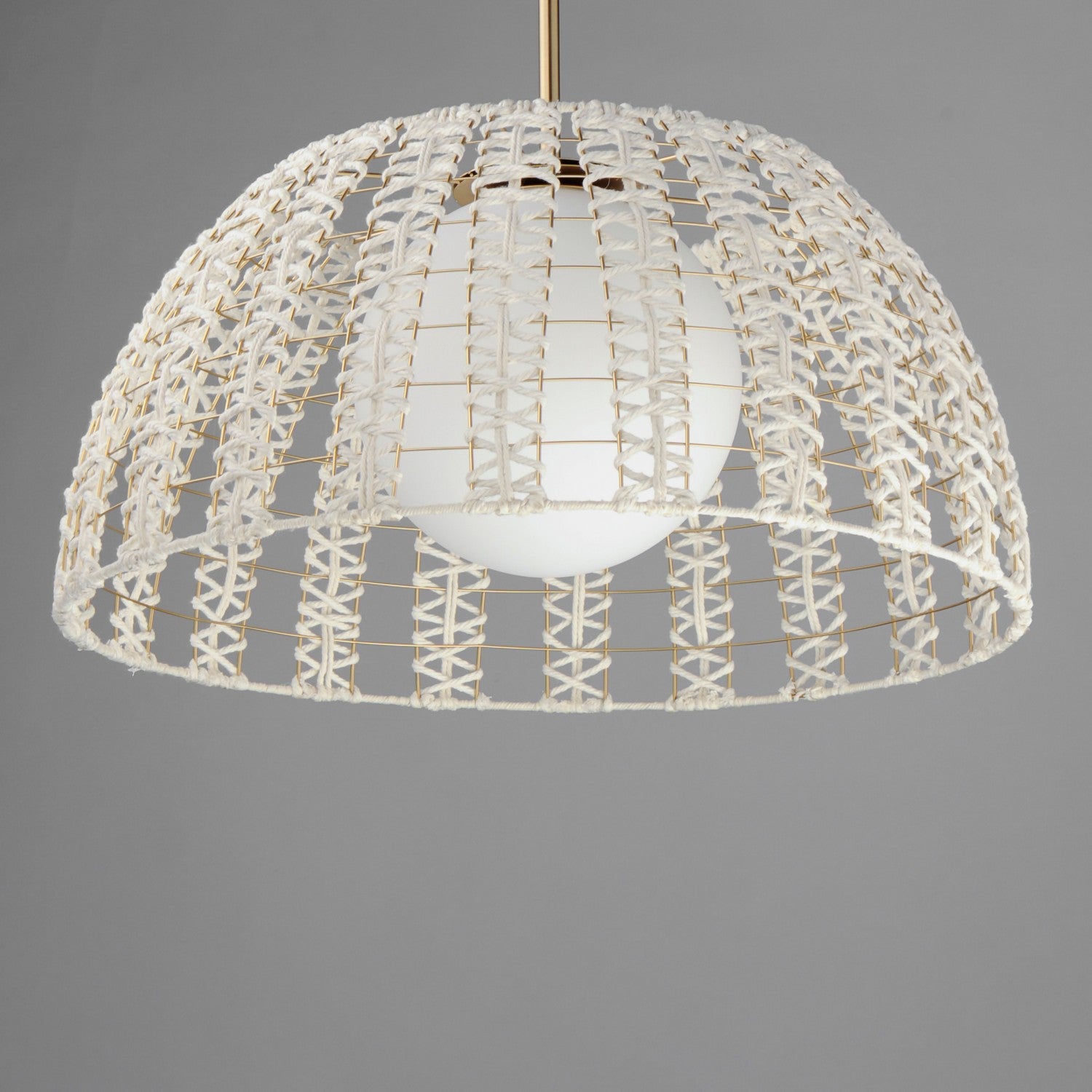 Suspension 1 lumière | Macrame
