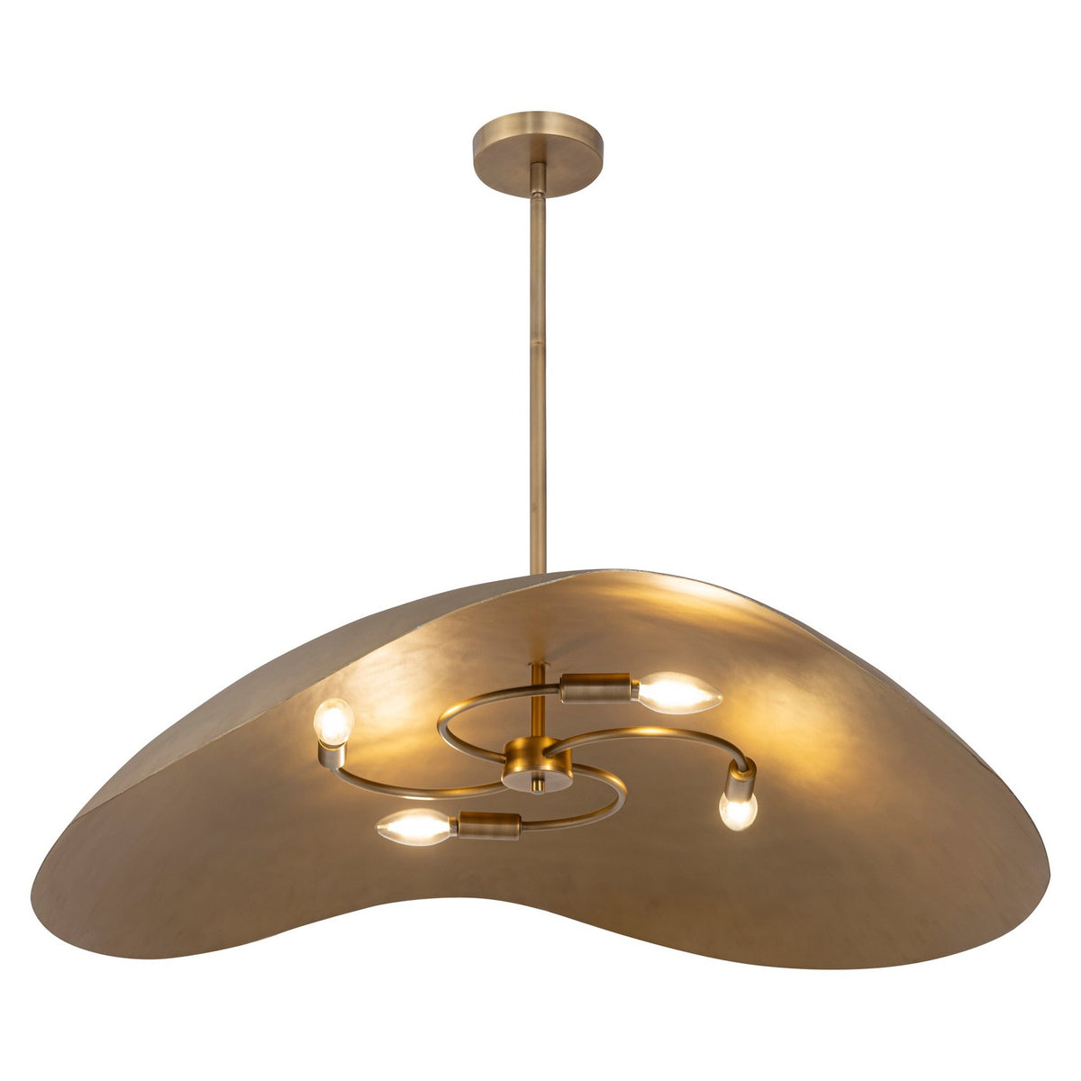 Suspension 4 lumières | Denarii