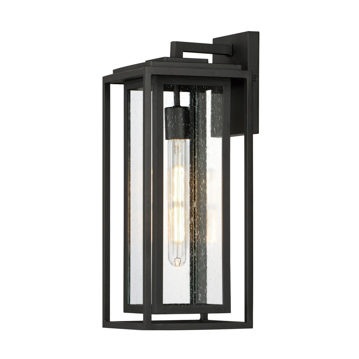 Maxim - Lanterne murale extérieure 1 lumière | Cabana VX - 40665CDBK