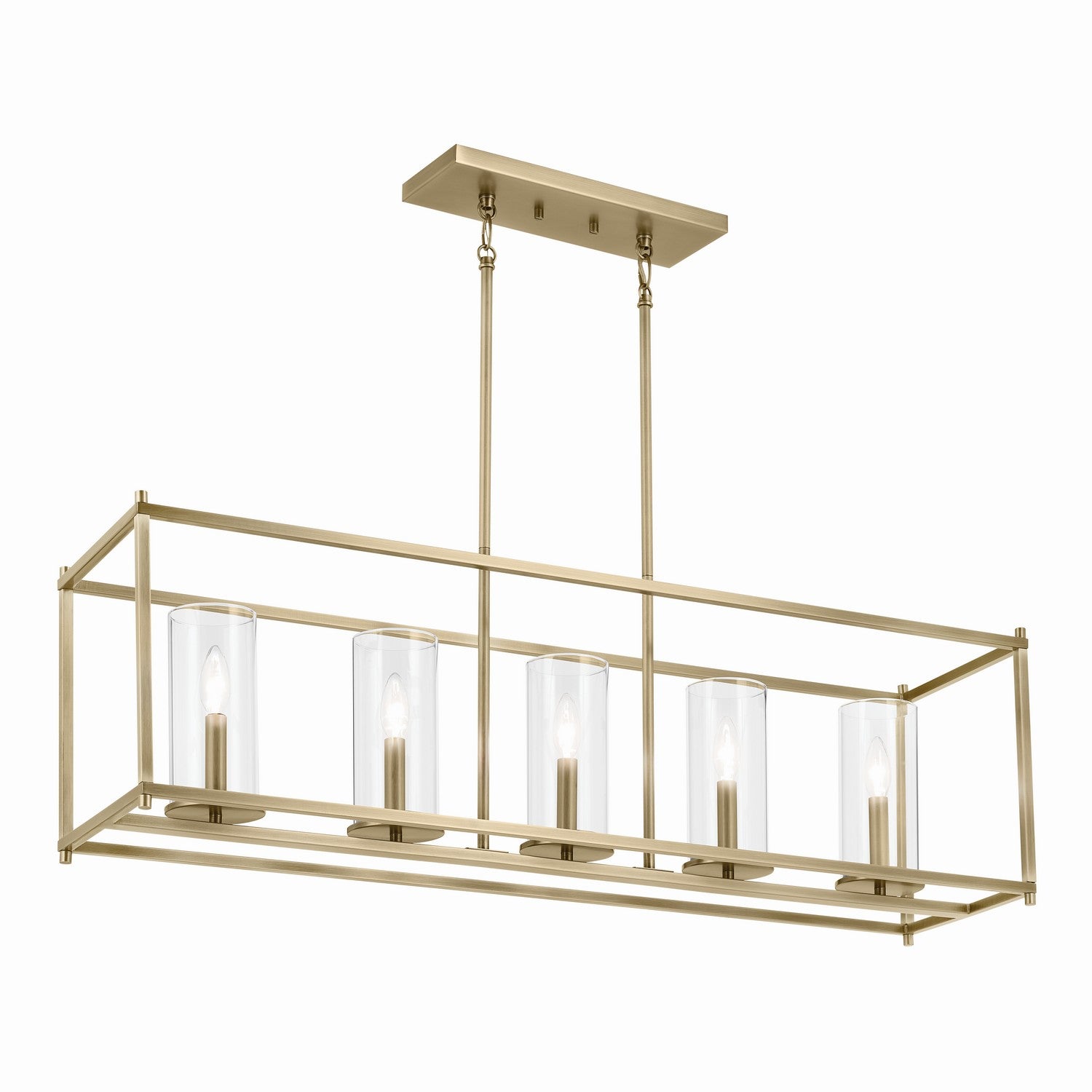 Lustre linéaire 5 lumières | Crosby
