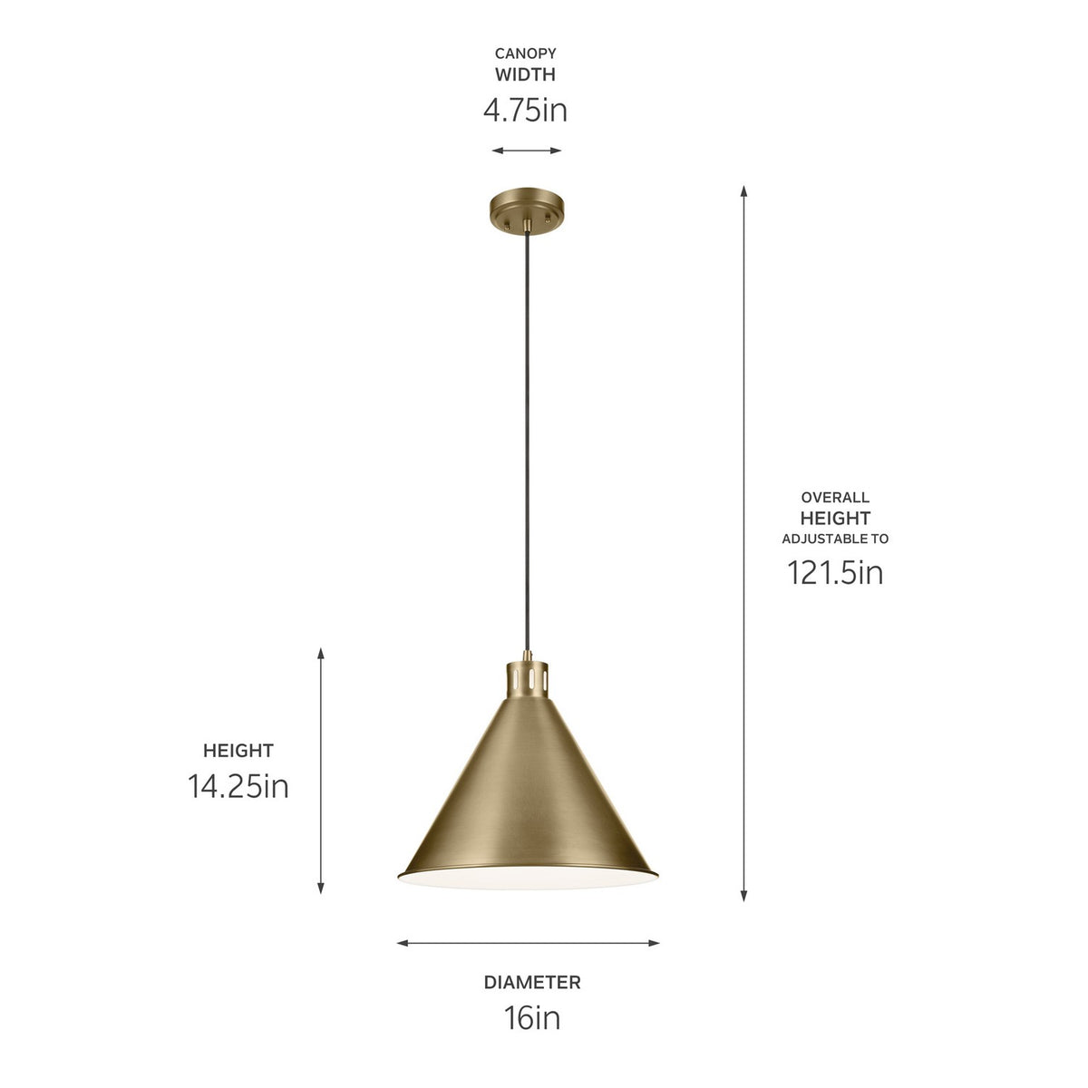 Suspension 1 lumière | Zailey