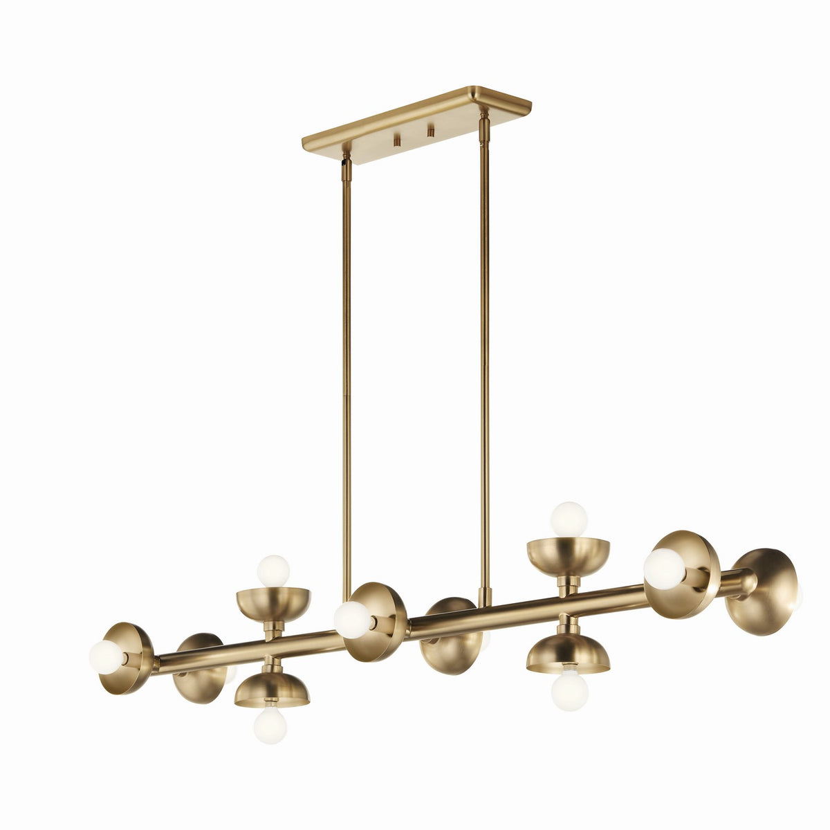 Lustre linéaire 10 lumières | Palta