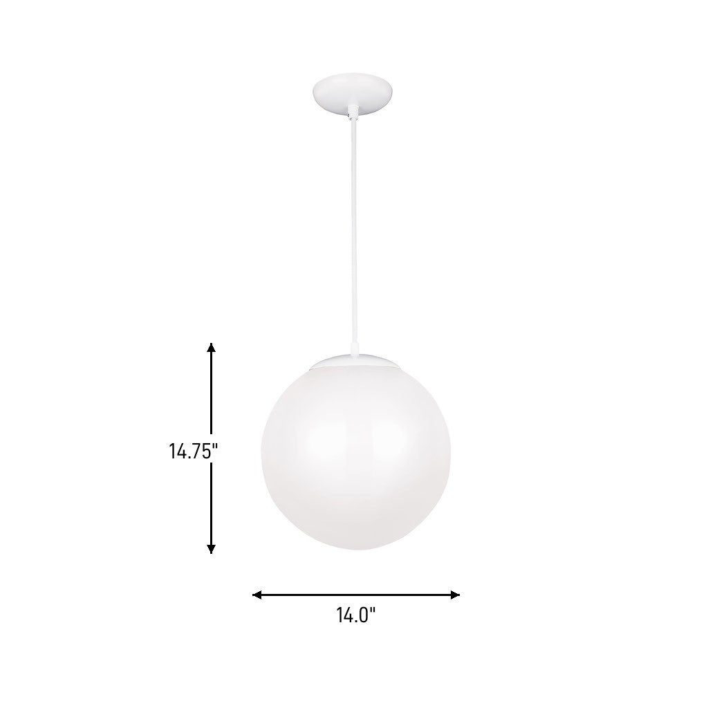 Suspension 1 lumière | Leo - Hanging Globe