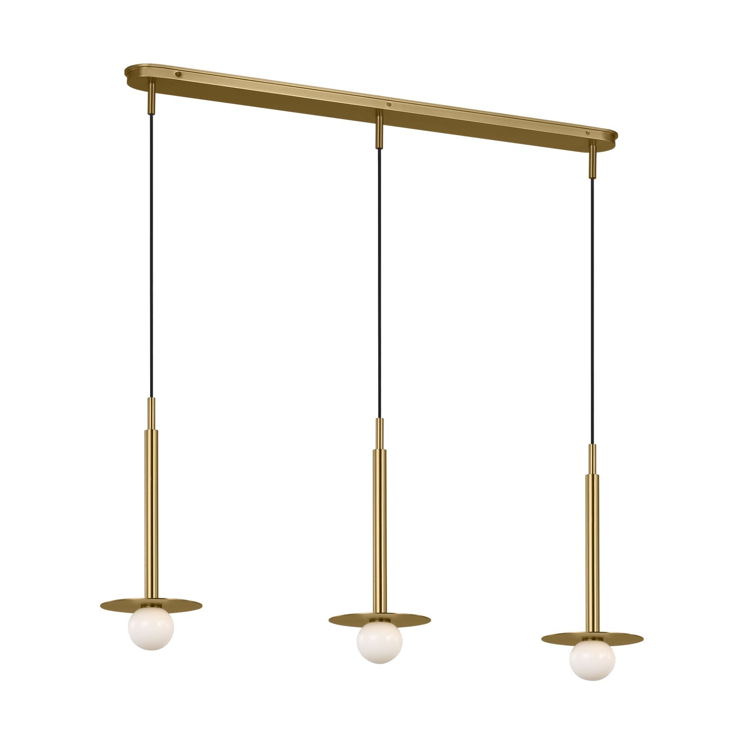 Suspension linéaire 3 lumières | Nodes