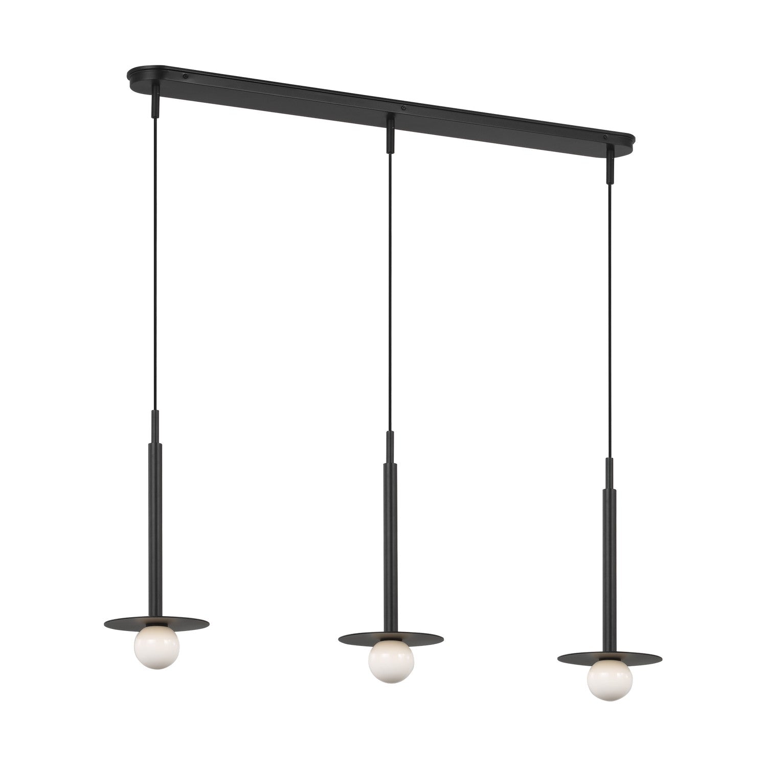 Suspension linéaire 3 lumières | Nodes