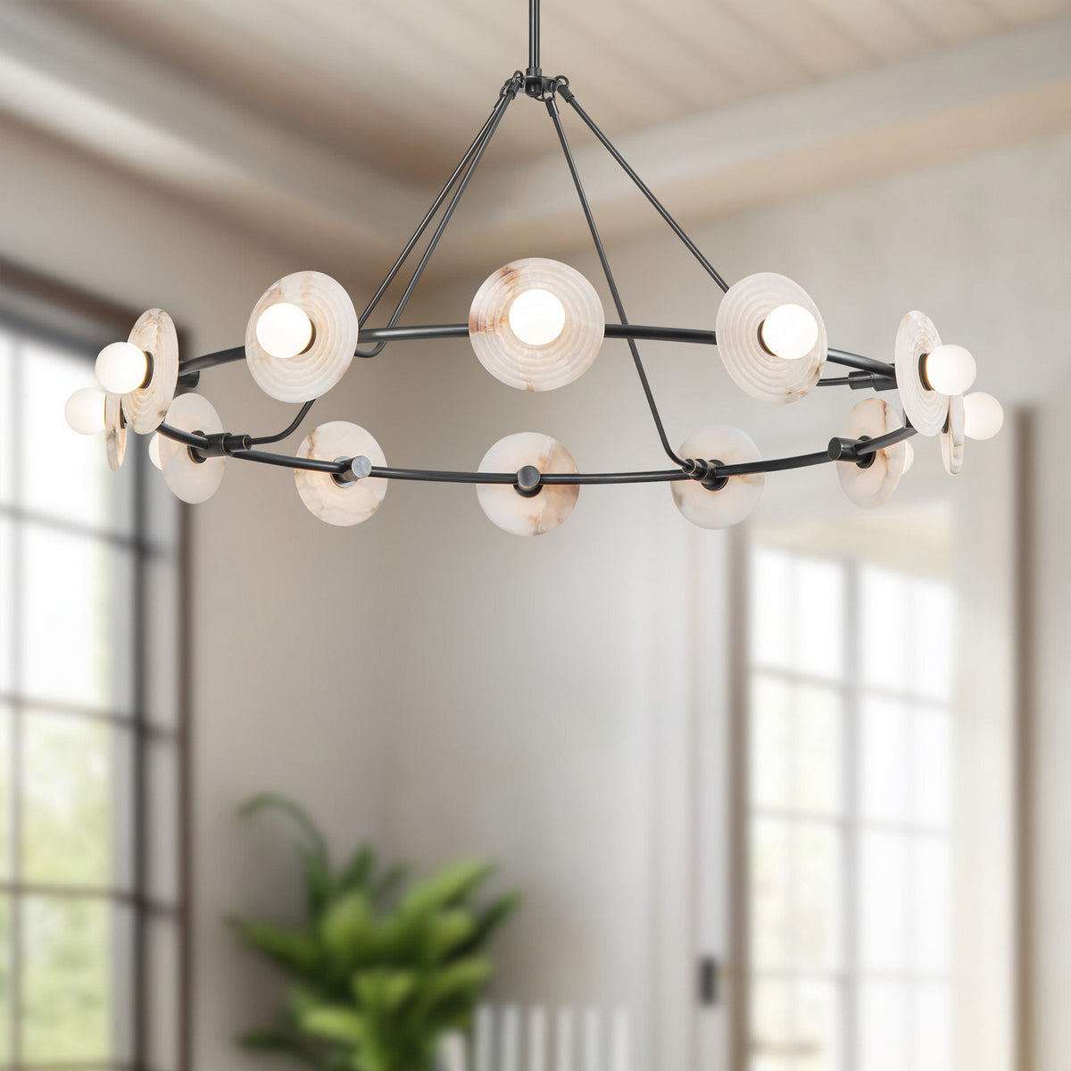 Lustre DEL | Dahlia