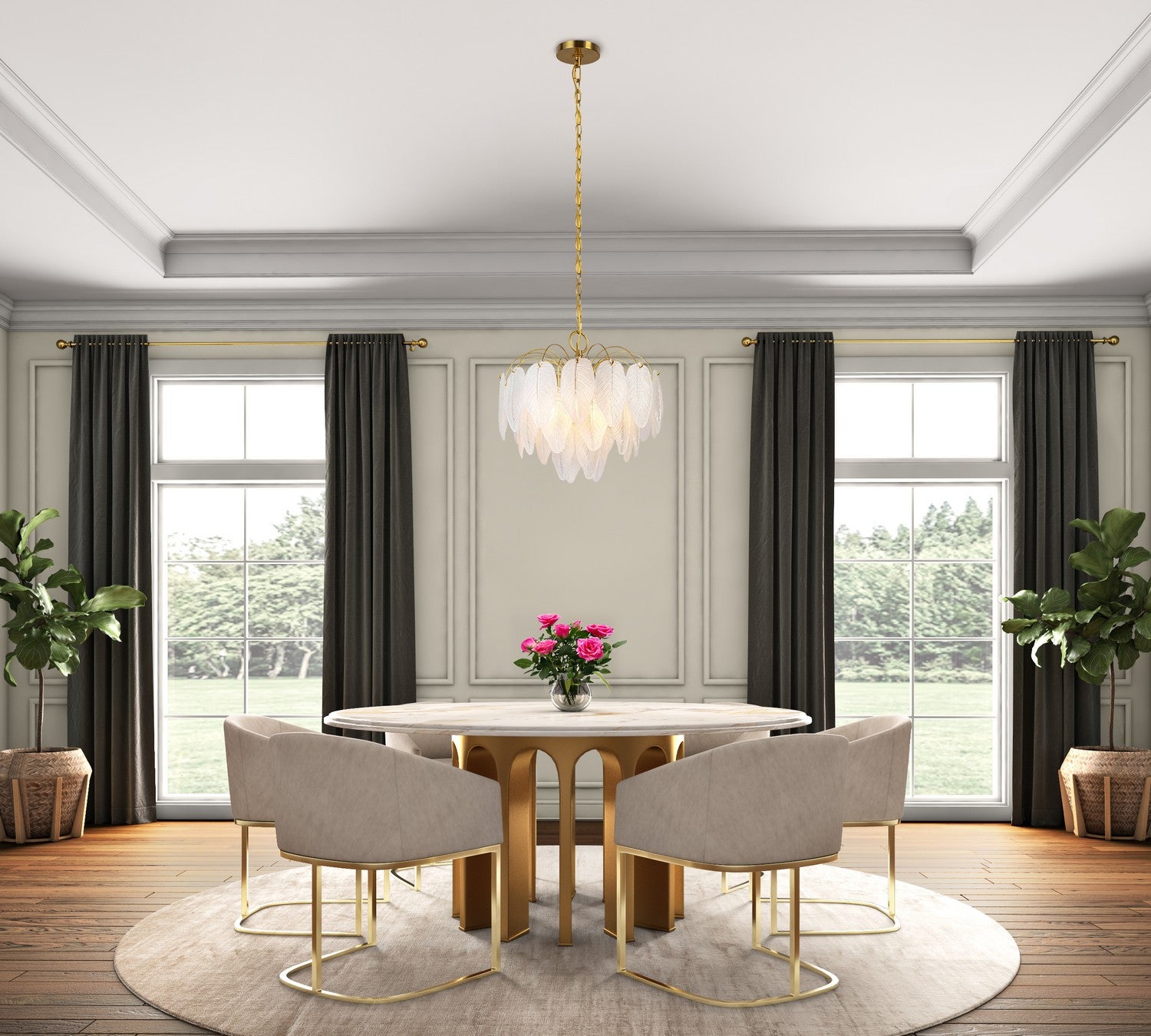 Lustre 4 lumières | Alessia