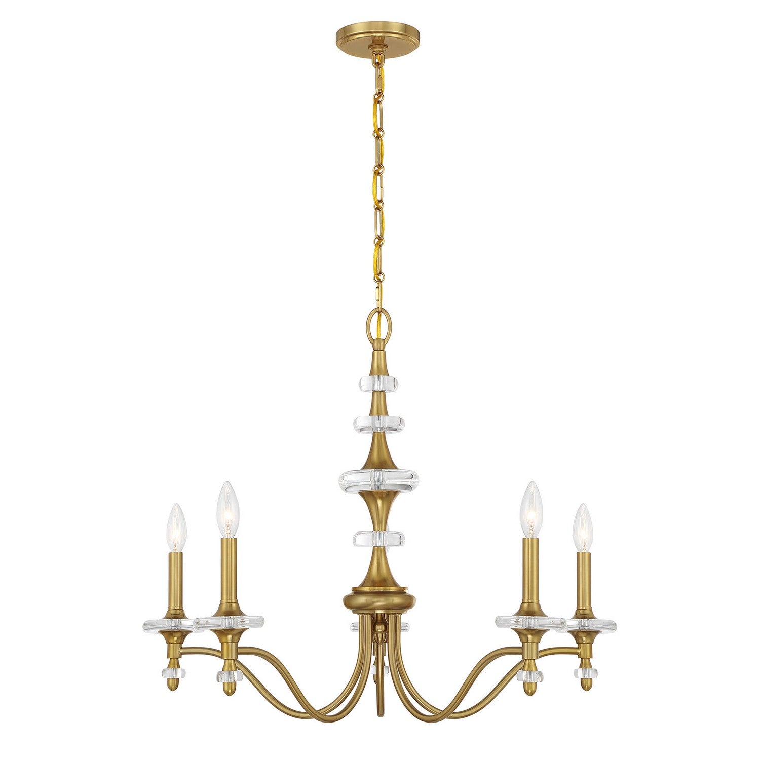 Lustre 5 lumières | Champlain