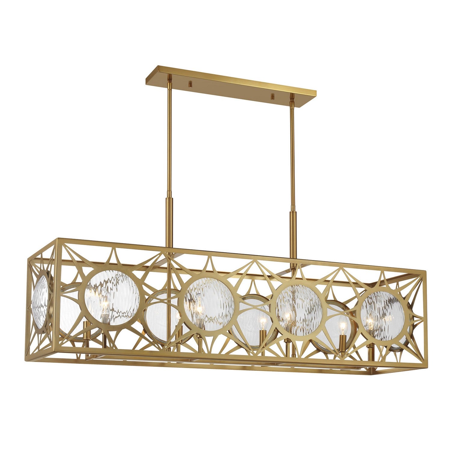 Lustre linéaire 8 lumières | Balfour