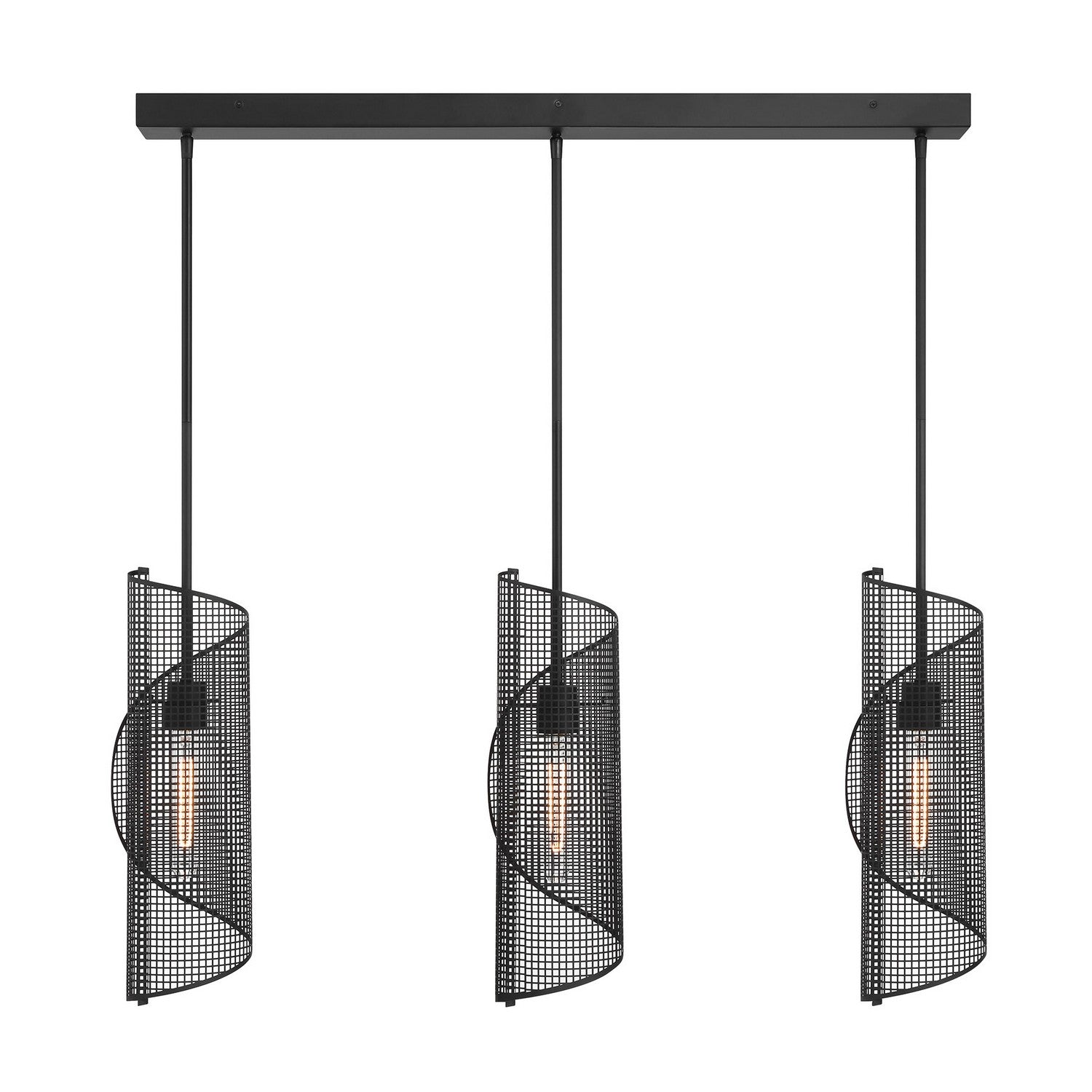 Lustre linéaire 3 lumières | Hillbourne