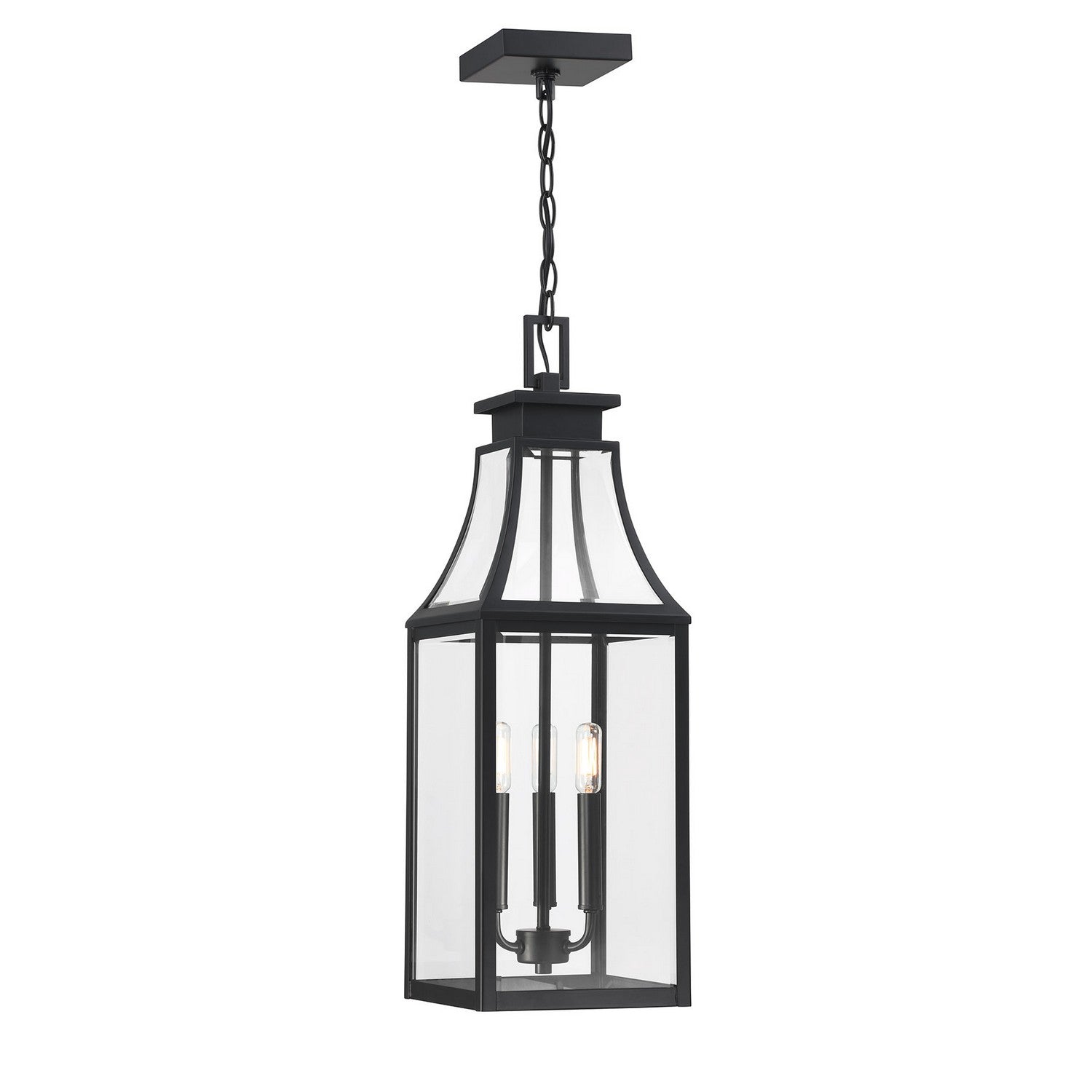 Lanterne suspendue extérieure 3 lumières | Emery