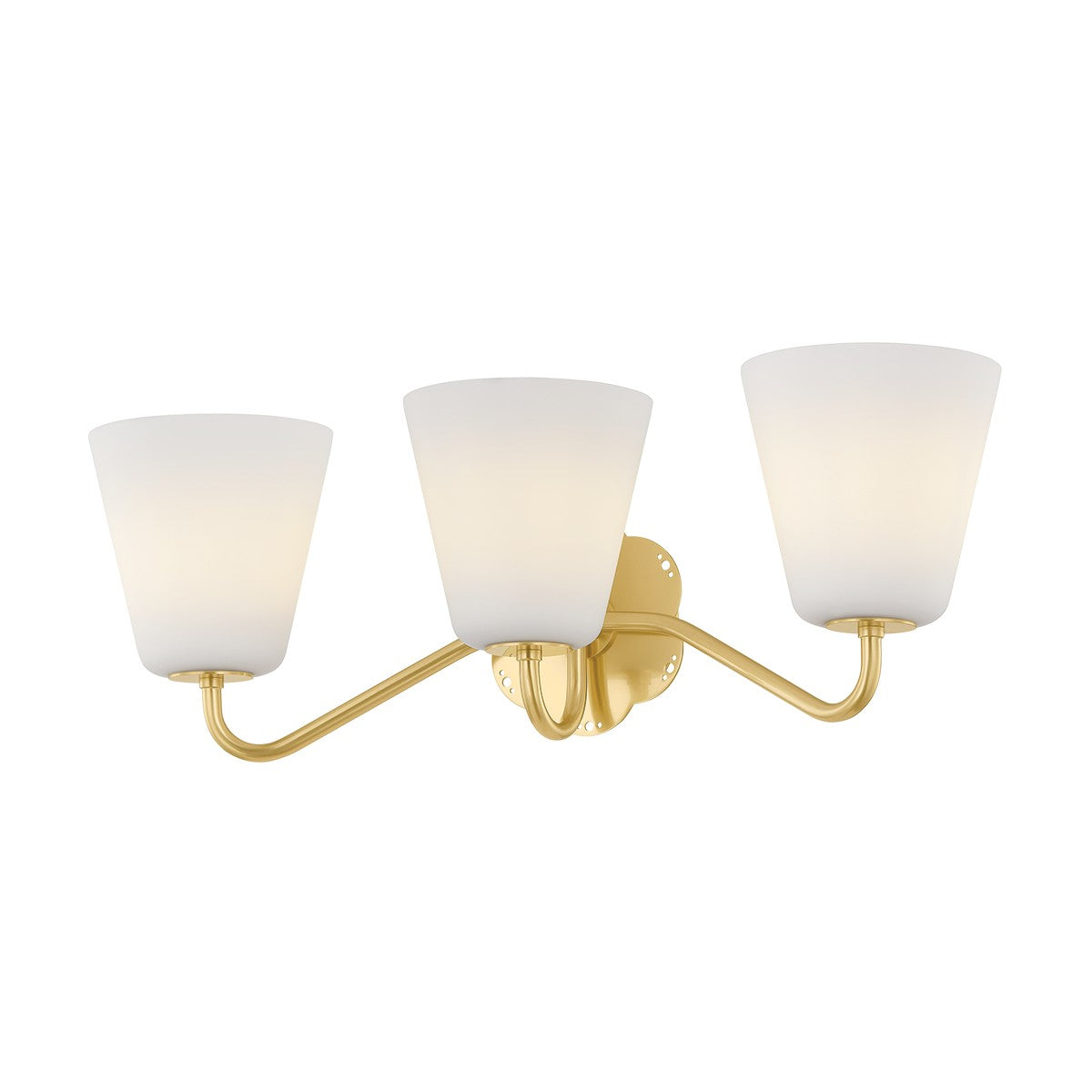 Applique de salle de bain 3 lumières | Leonella