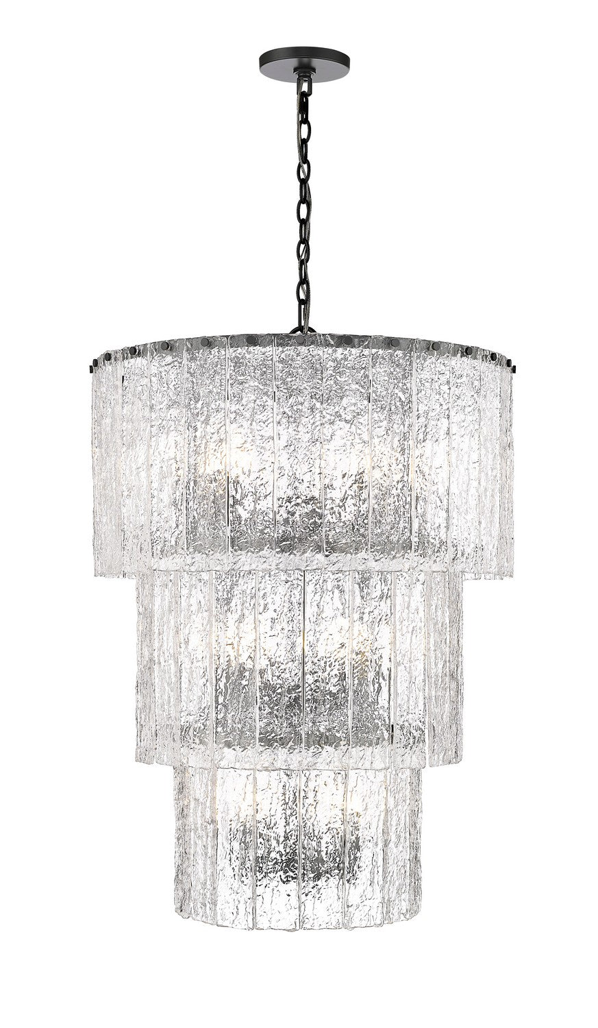 Lustre 12 lumières | Glacier