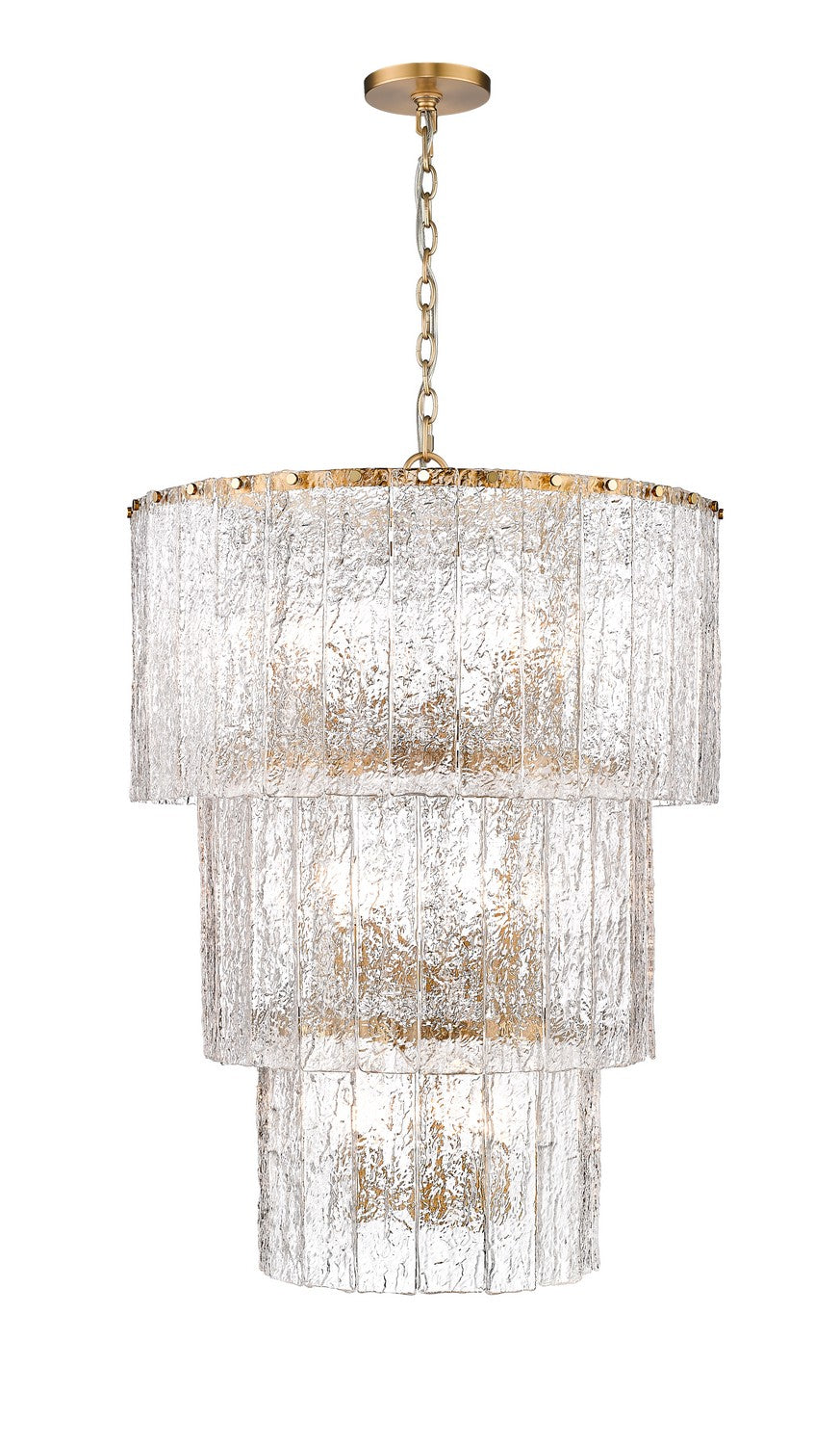 Lustre 12 lumières | Glacier