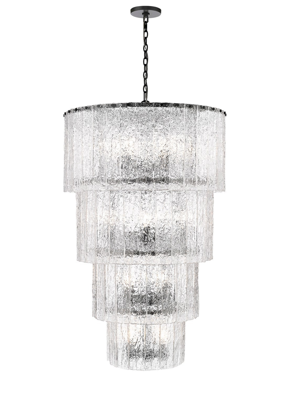Lustre 18 lumières | Glacier