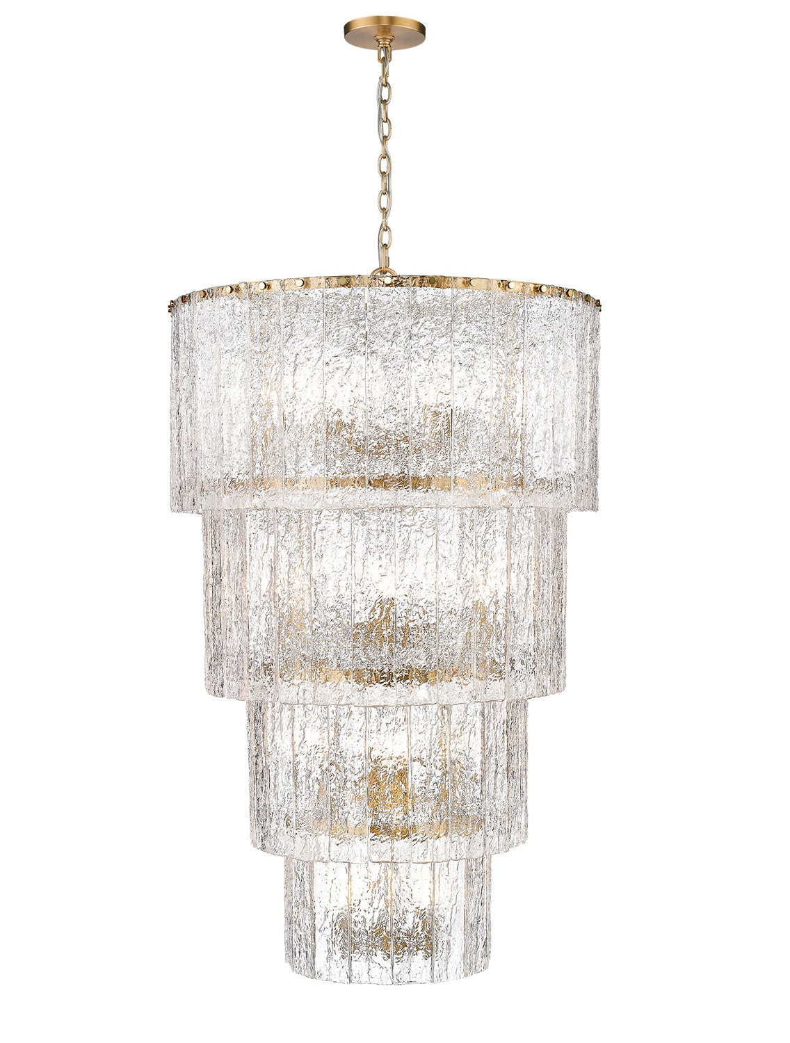 Lustre 18 lumières | Glacier