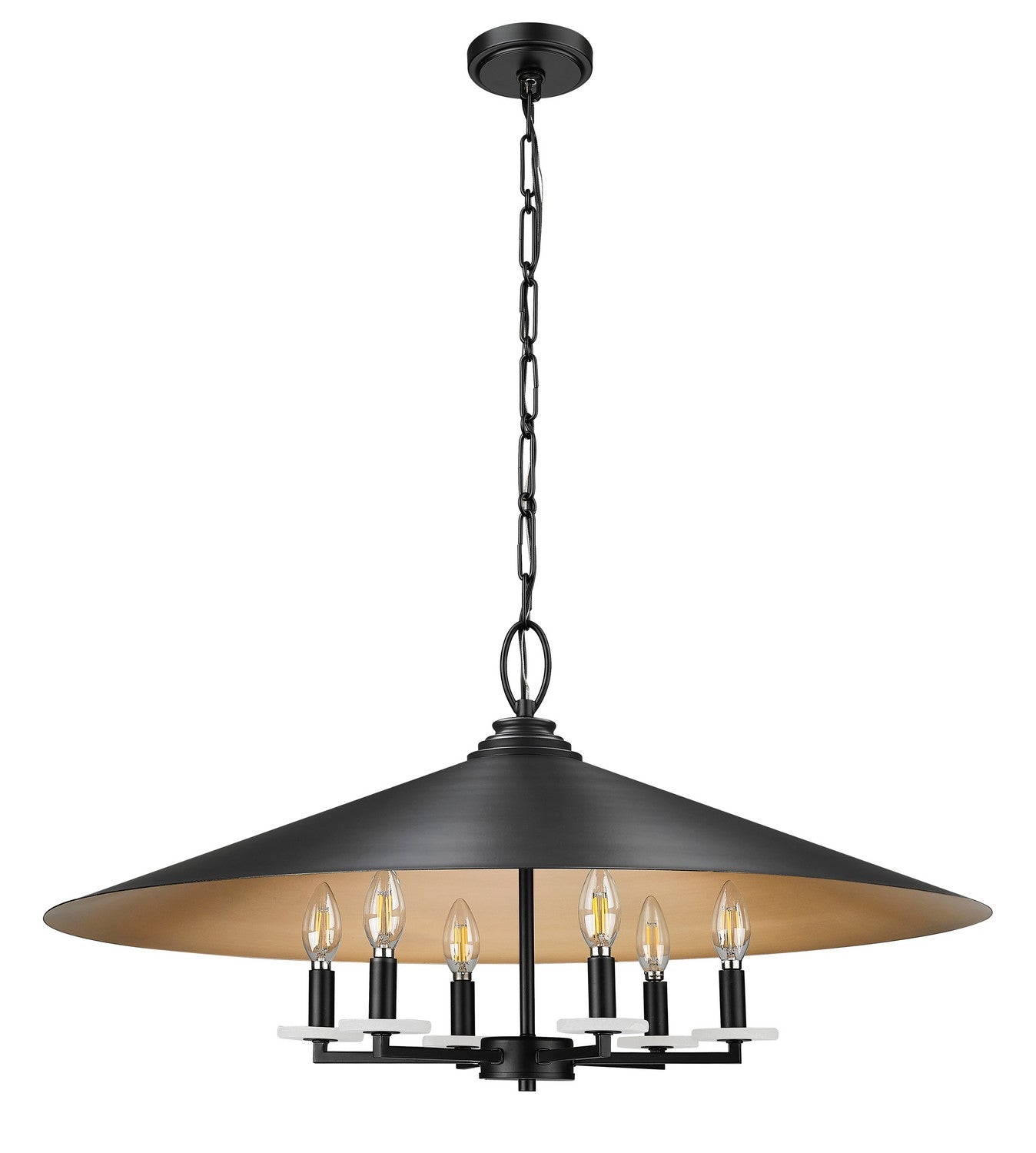 Suspension 6 lumières | Rialto