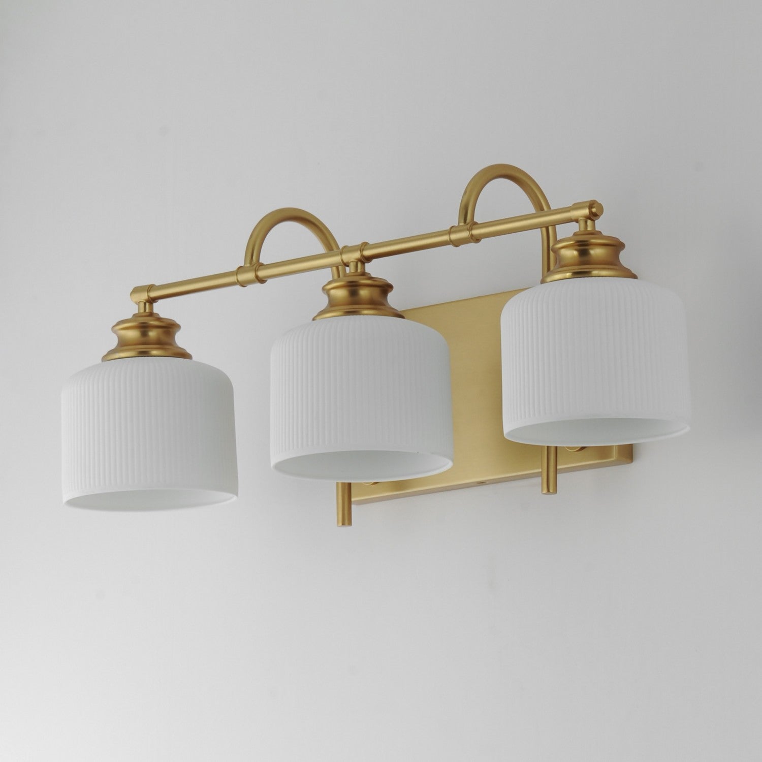 Applique de vanité 3 lumières | Bisque