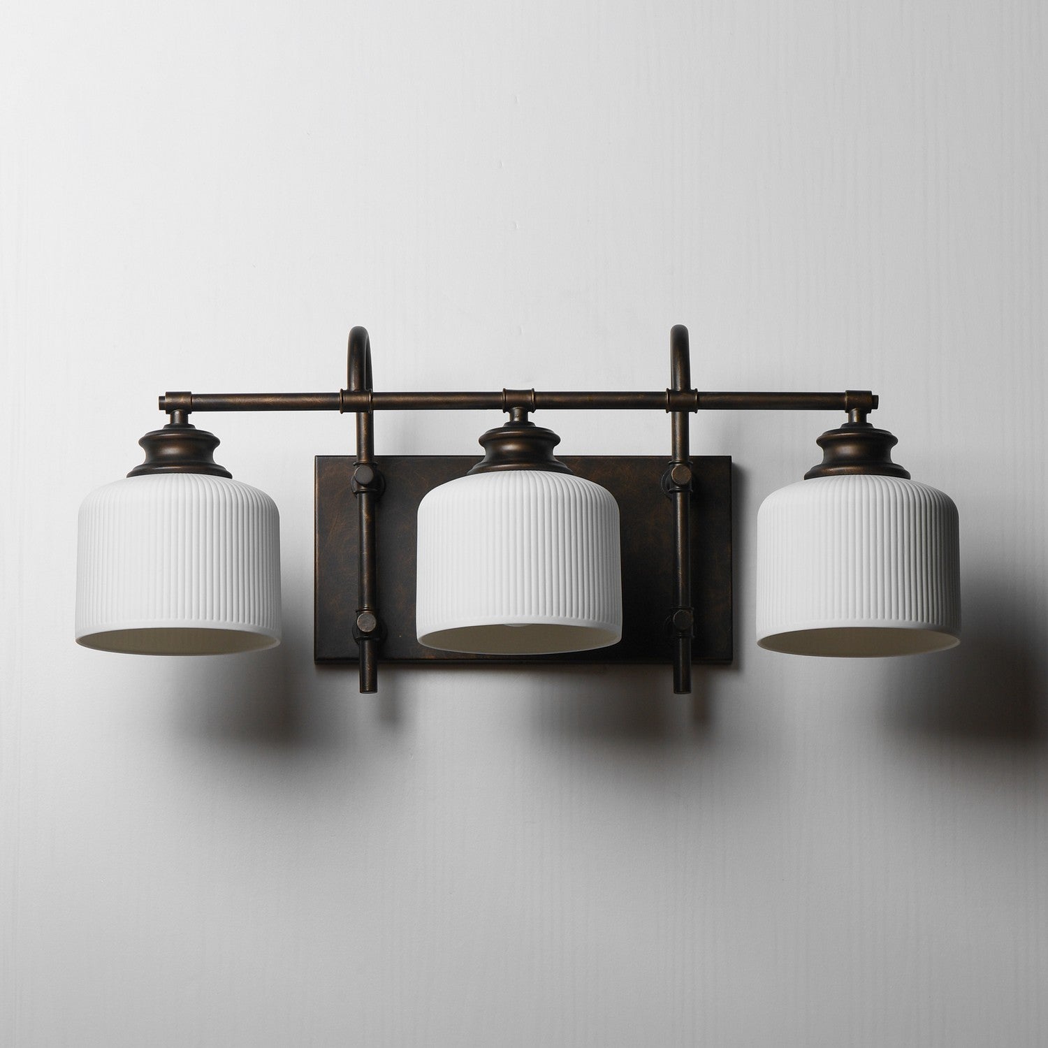 Applique de vanité 3 lumières | Bisque