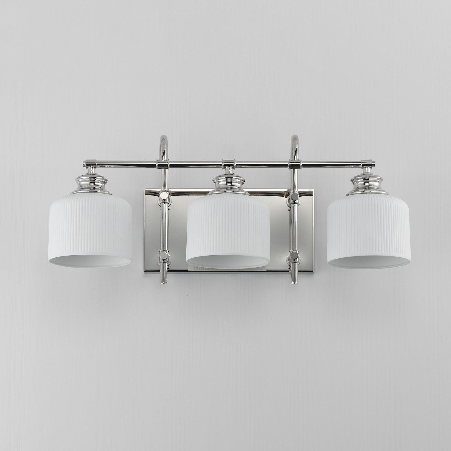 Applique de vanité 3 lumières | Bisque