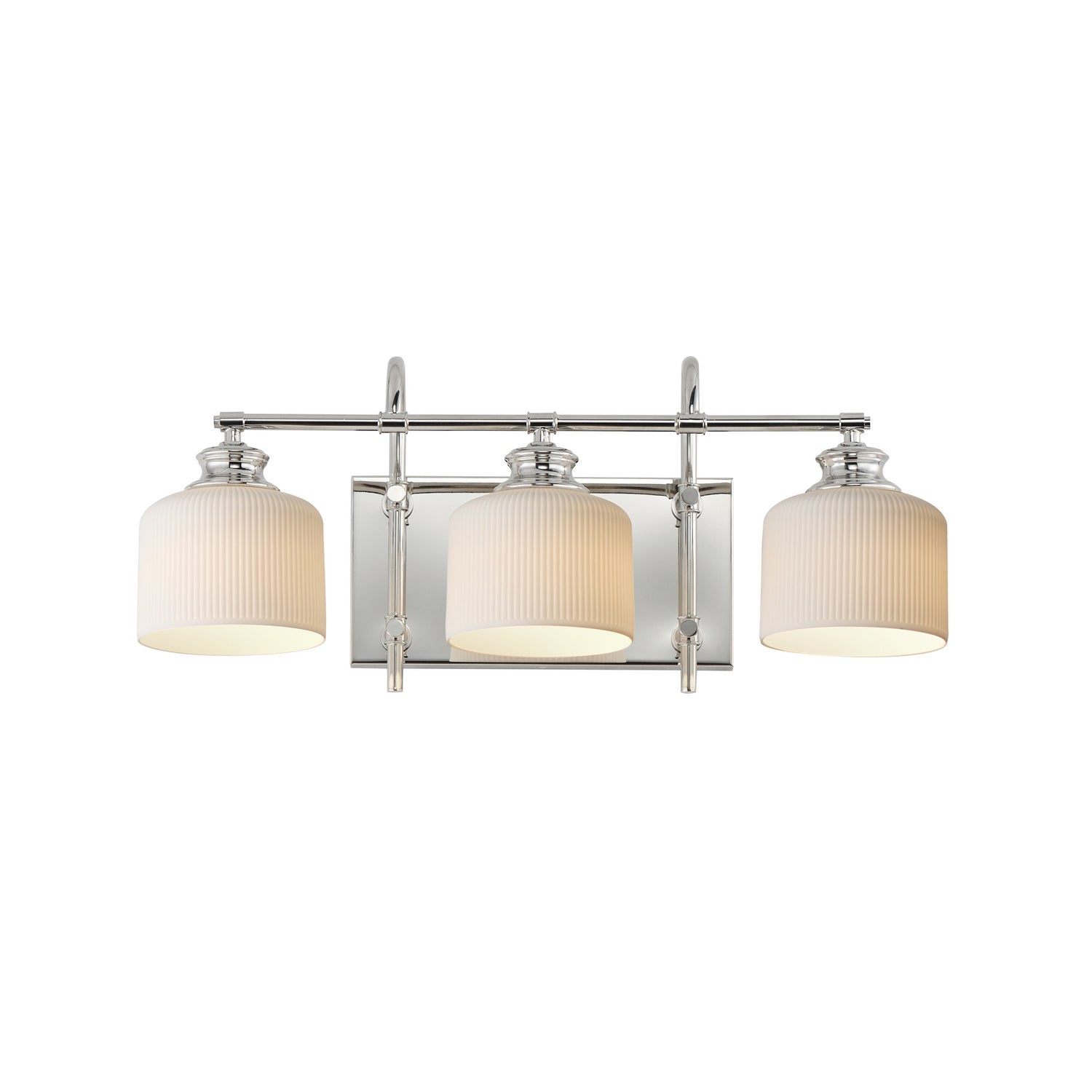 Applique de vanité 3 lumières | Bisque