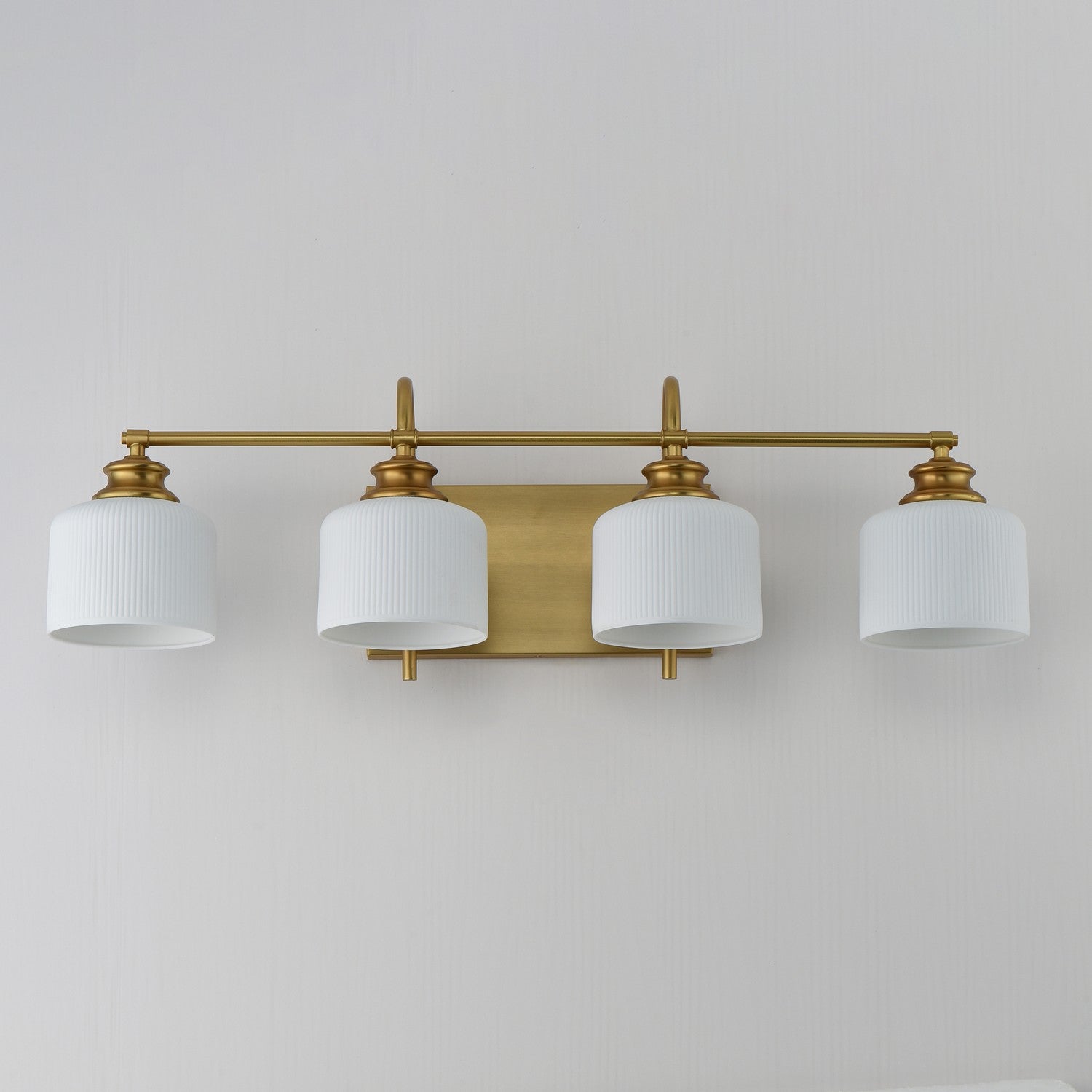 Applique de vanité 4 lumières | Bisque