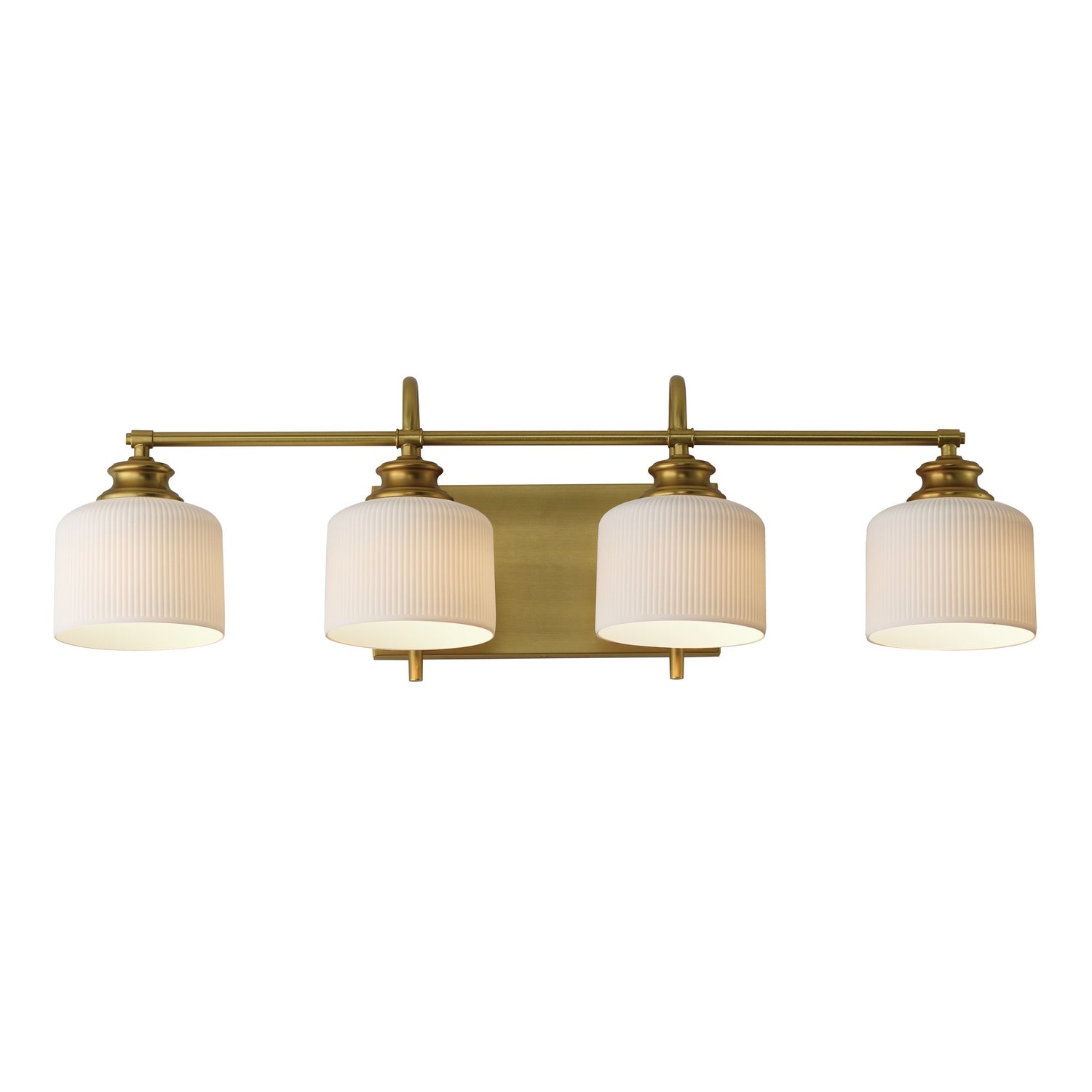 Applique de vanité 4 lumières | Bisque