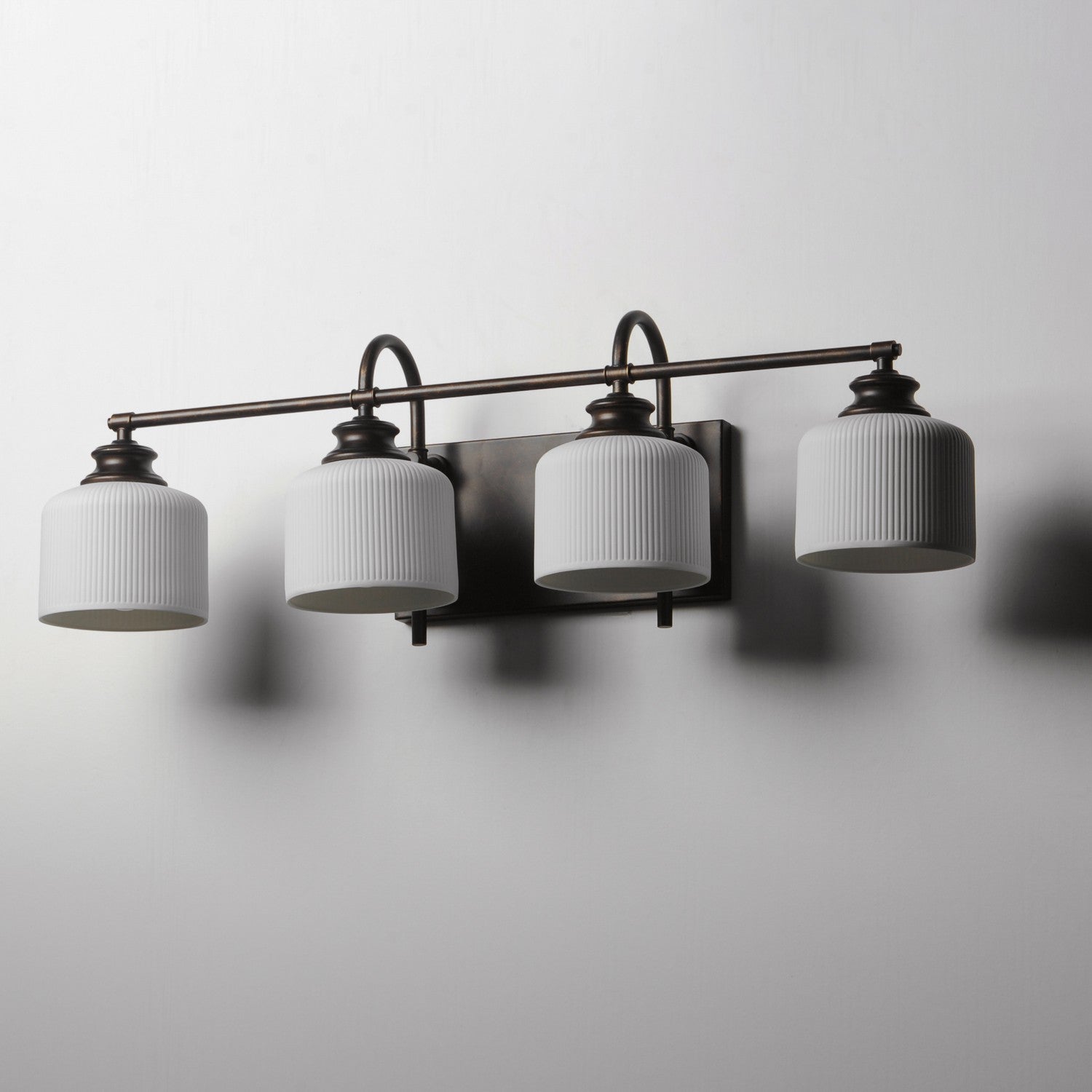 Applique de vanité 4 lumières | Bisque