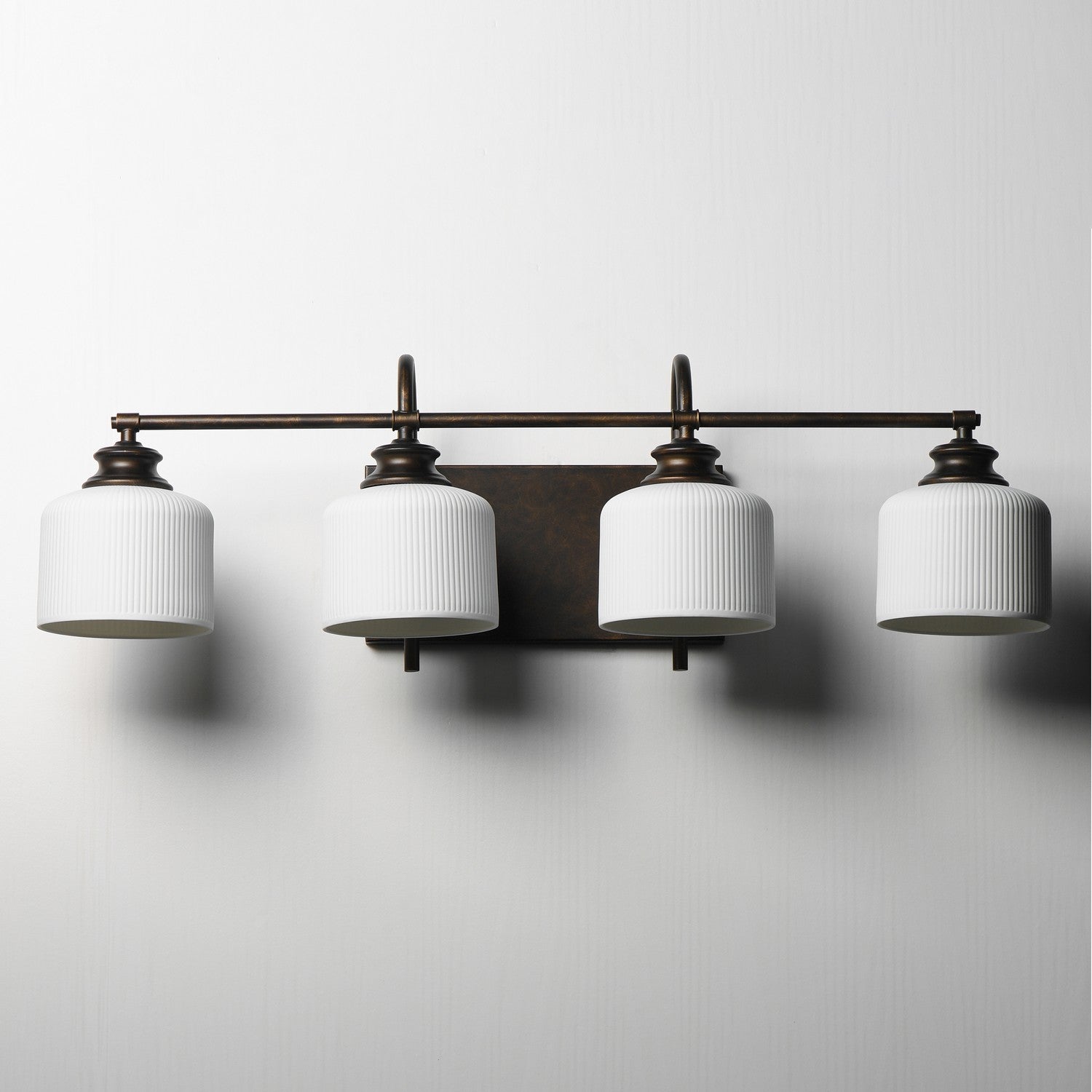 Applique de vanité 4 lumières | Bisque