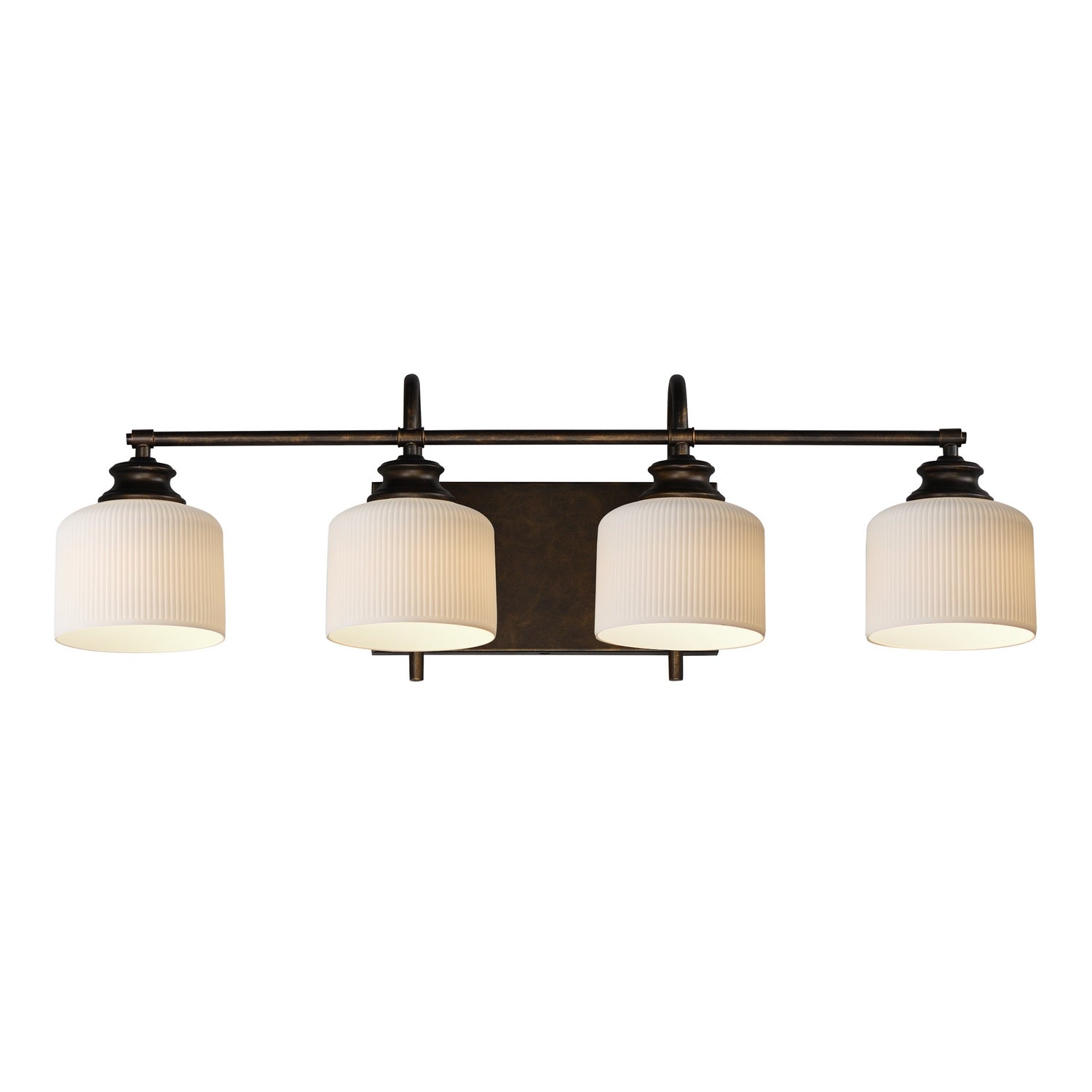 Applique de vanité 4 lumières | Bisque