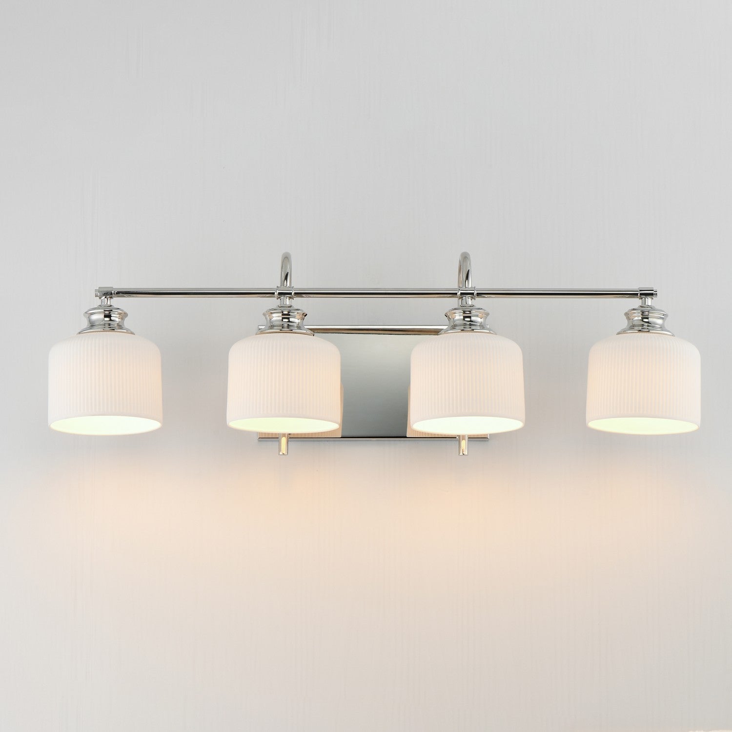 Applique de vanité 4 lumières | Bisque