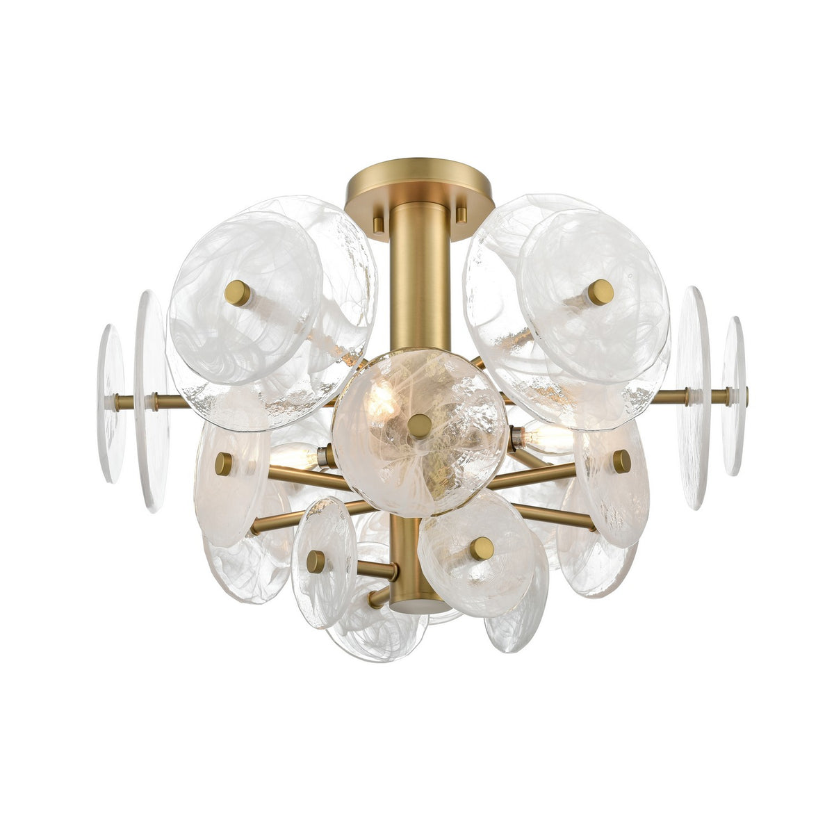 Semi-plafonnier 4 lumières | Carousel