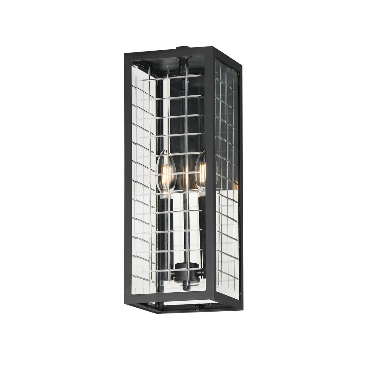 Maxim - Lanterne murale extérieure 2 lumières | Magnus - 30693CLBK