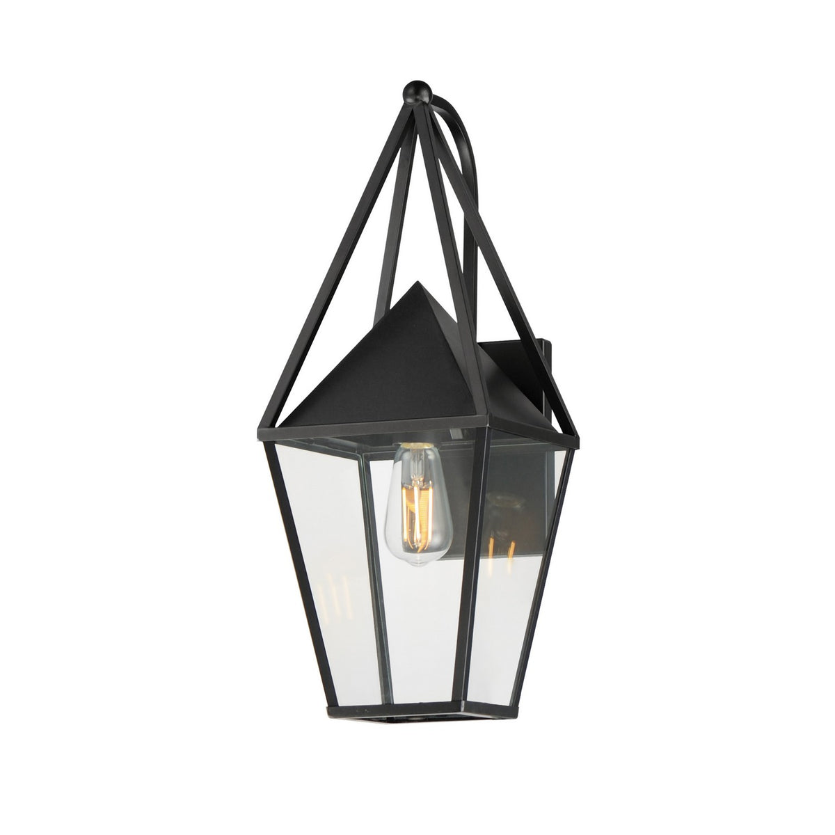 Maxim - Applique murale extérieure 1 lumière | Bavaria - 3164CLBK