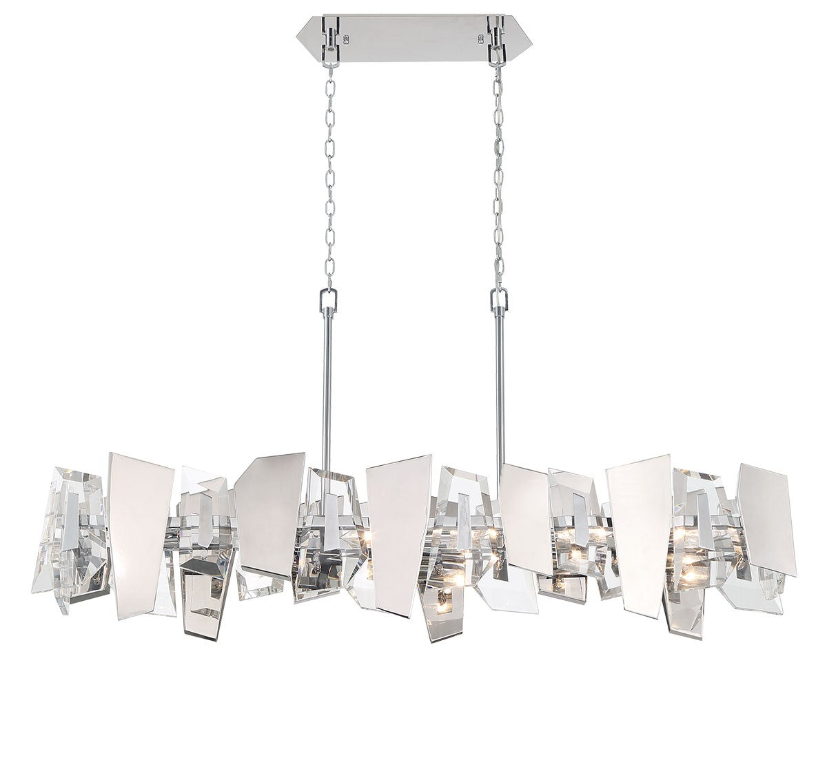 Lustre linéaire 6 lumières | Castellana