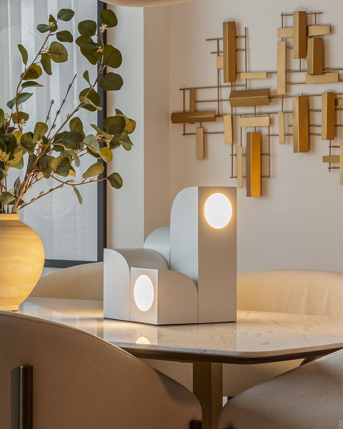Lampe de table DEL | Gypsum