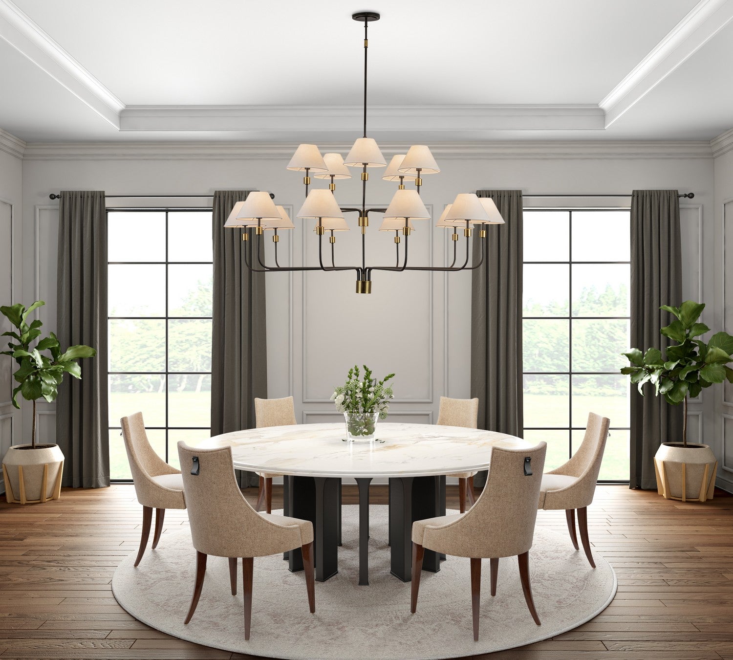 Lustre 15 lumières | Providence