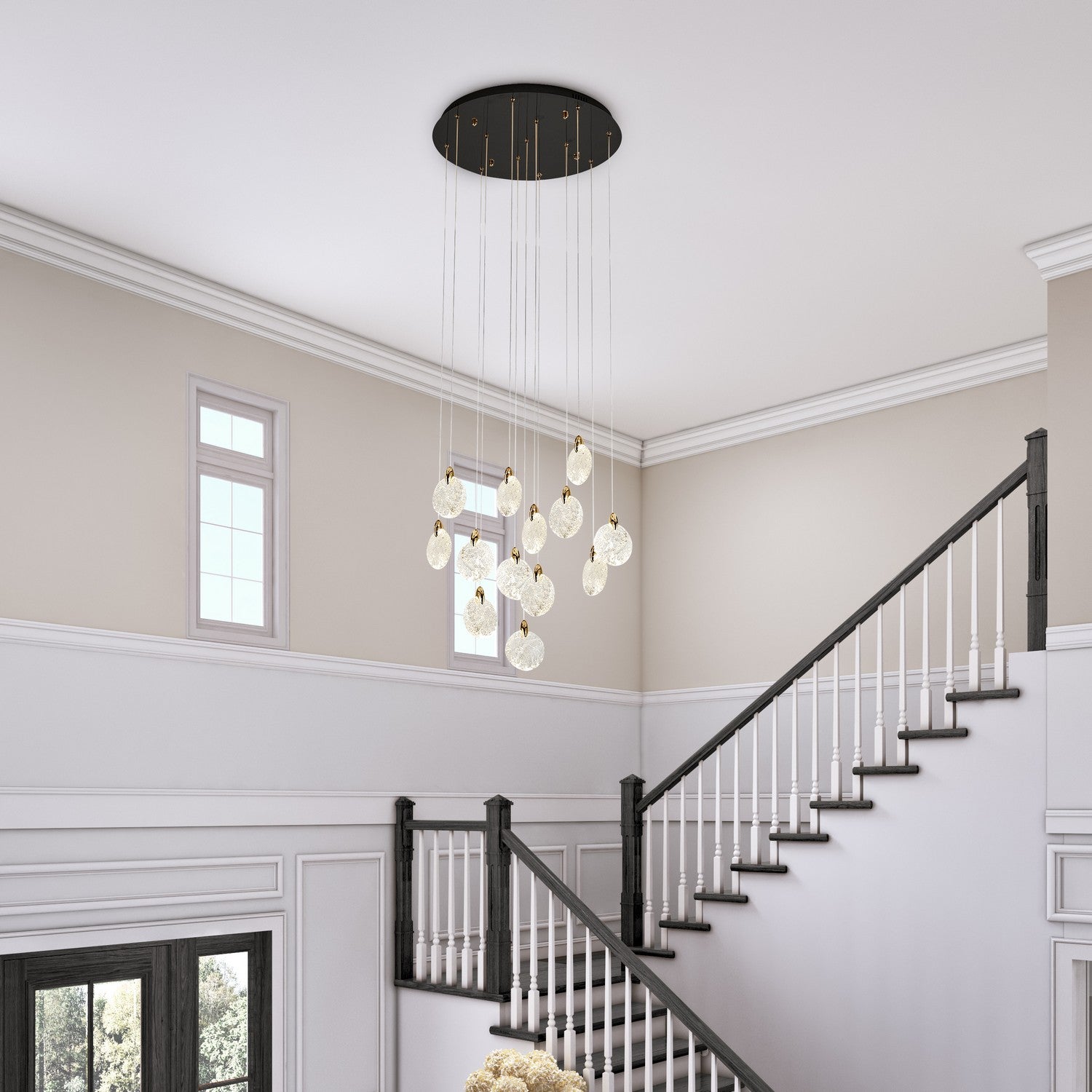 Lustre DEL | Snowflake