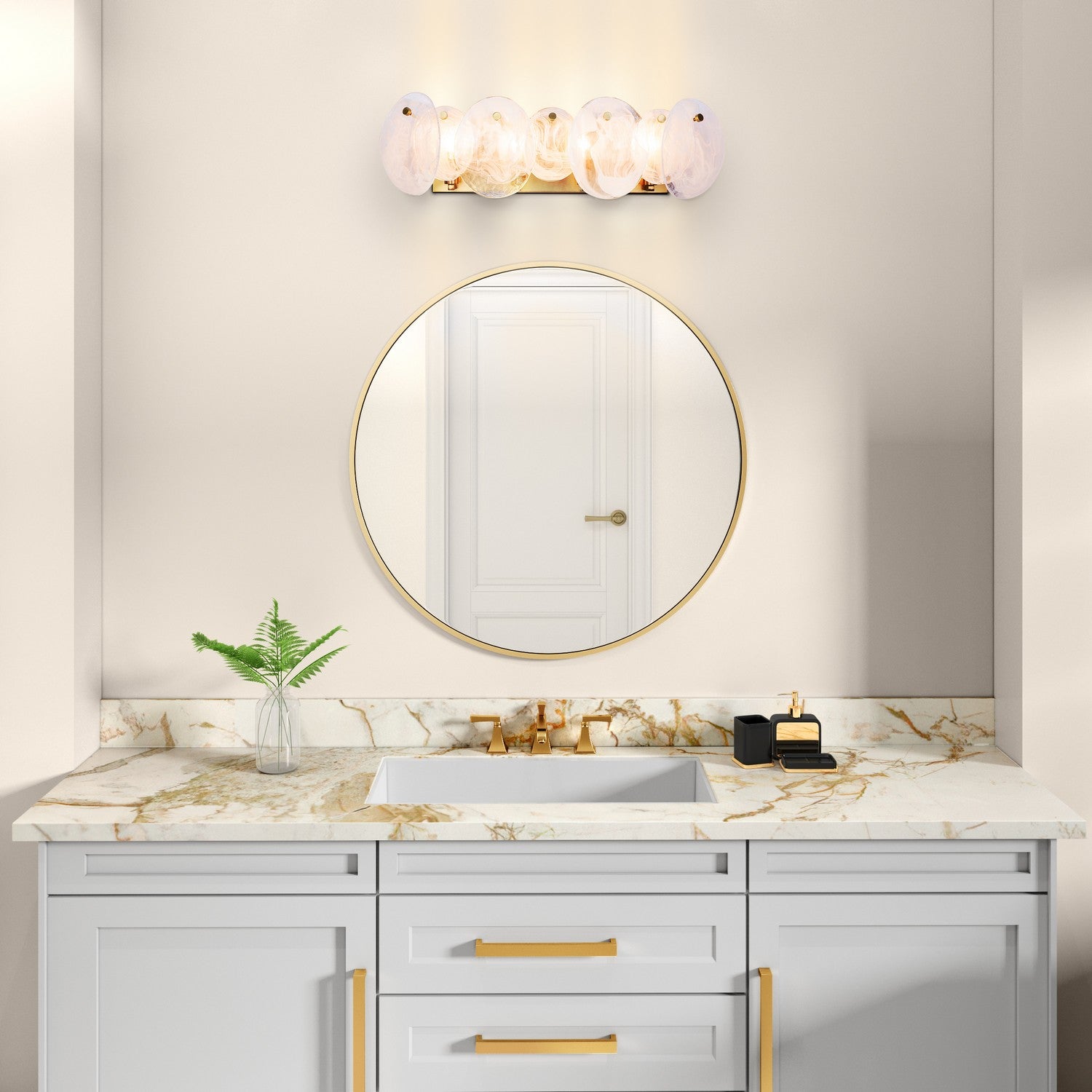 Applique de vanité 4 lumières | Lily
