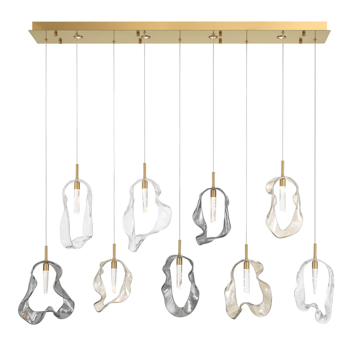 Lustre linéaire DEL | Norah