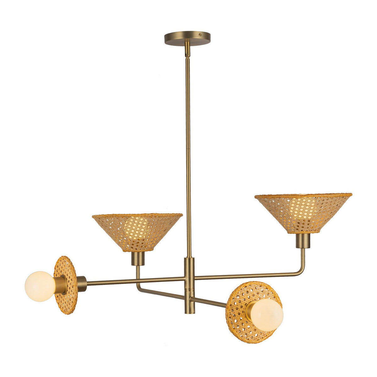Lustre 4 lumières | Piper